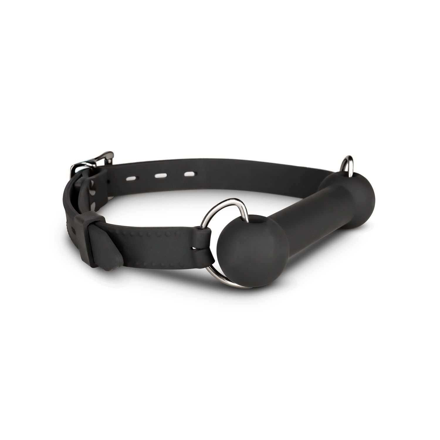 Easytoys Fetish Collection - Silicone Bit Gag Zwart (1 stuk) - image 2
