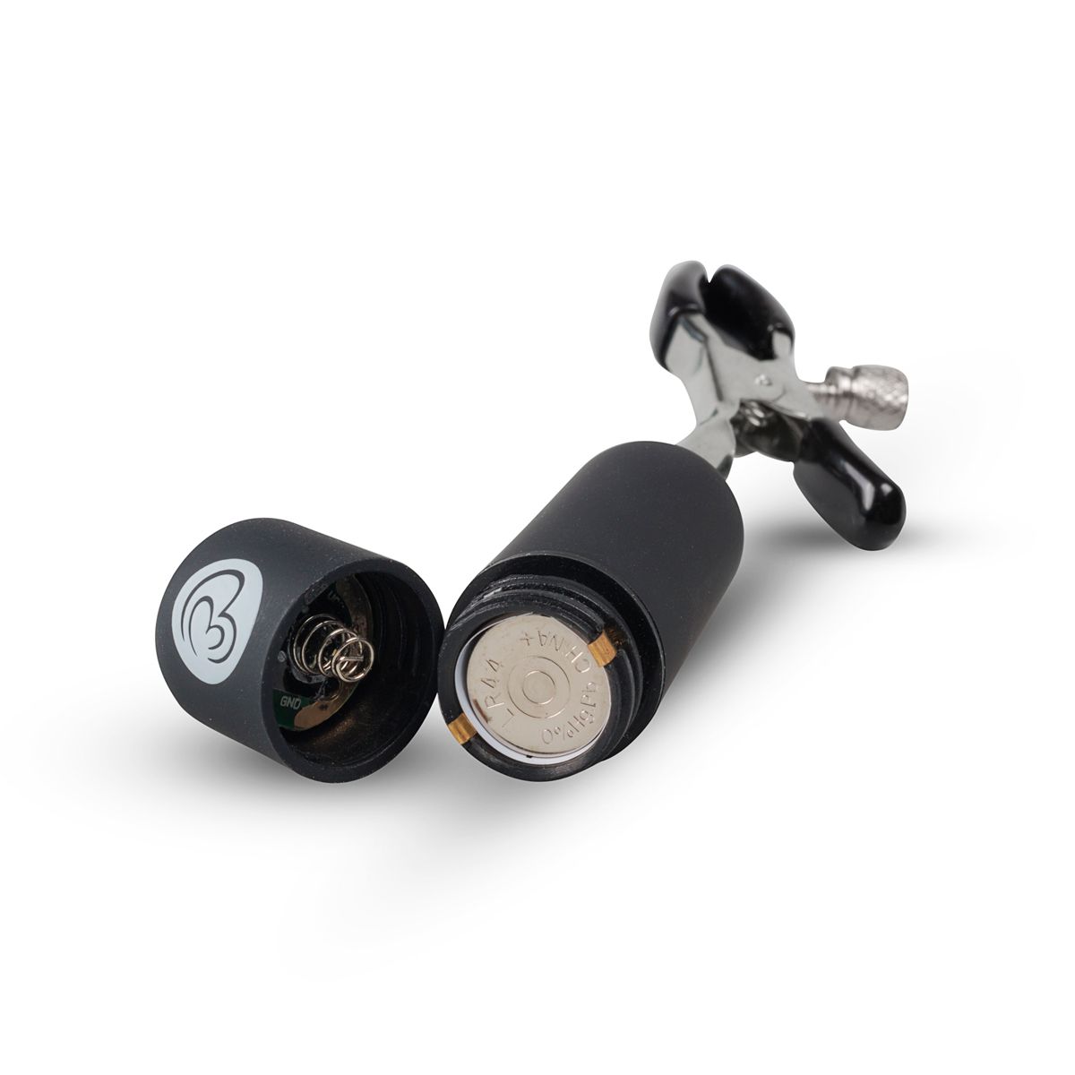 Easytoys Fetish Collection - Nipple Clamps with Vibrating Bullets Zilver (2 stuks) - image 2