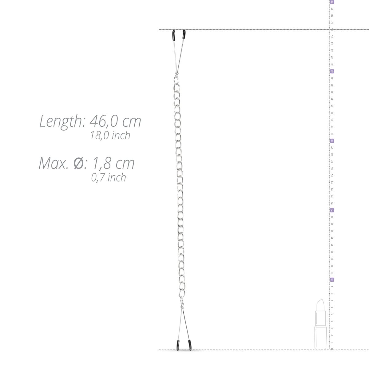 Easytoys Fetish Collection - Tweezer Nipple Clamps Zilver (1 stuk) - image 4