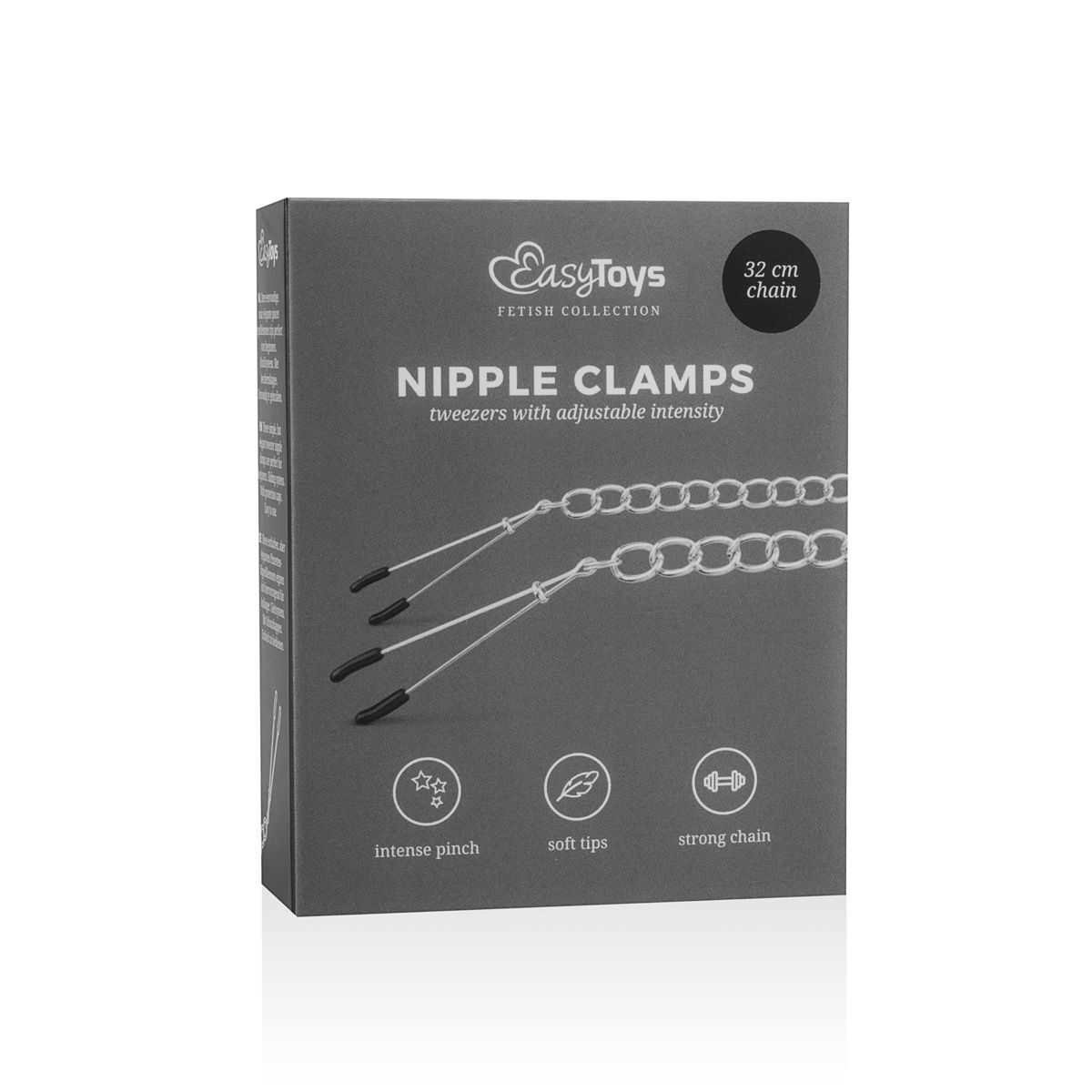 Easytoys Fetish Collection - Tweezer Nipple Clamps Zilver (1 stuk) - image 5