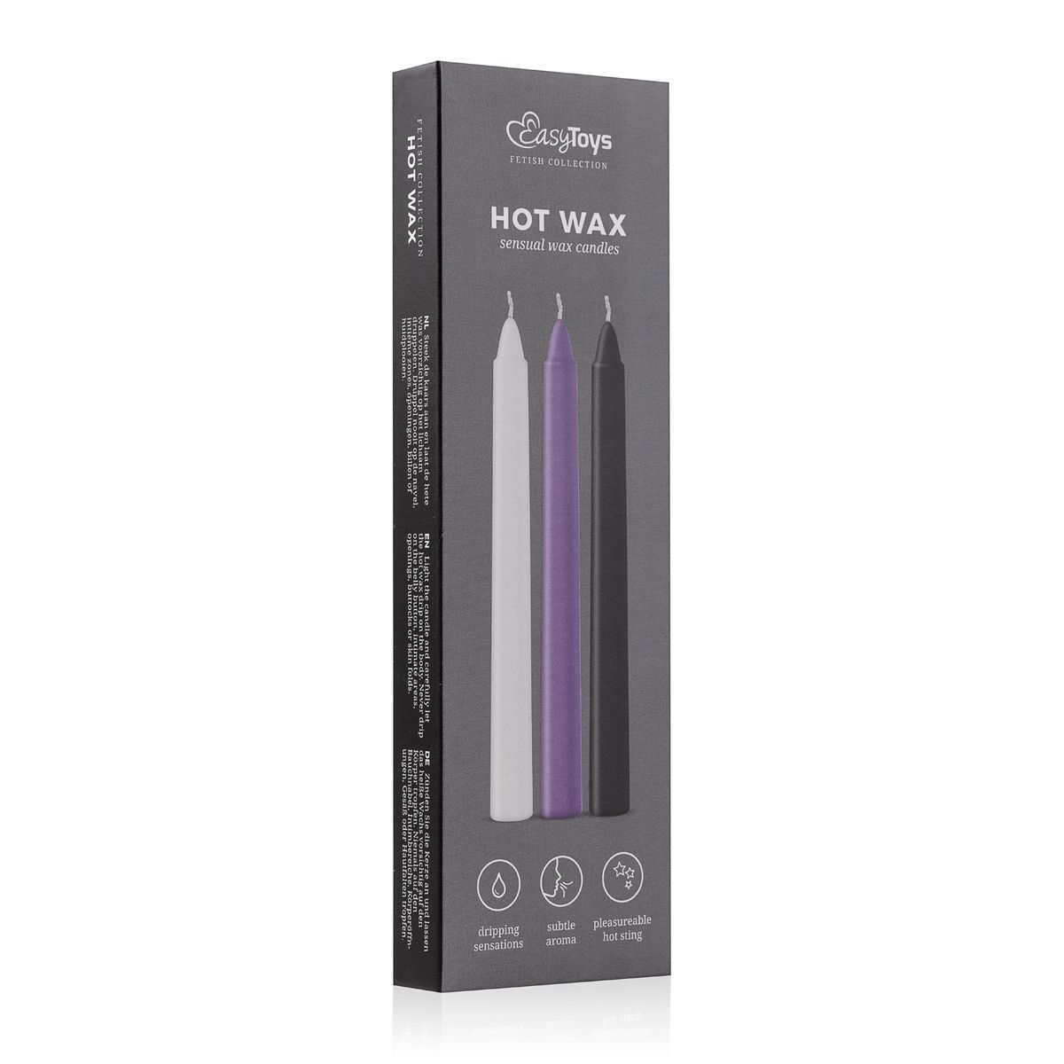 Easytoys Fetish Collection - Sensual Hot Wax Candles  (3 stuks) - image 2