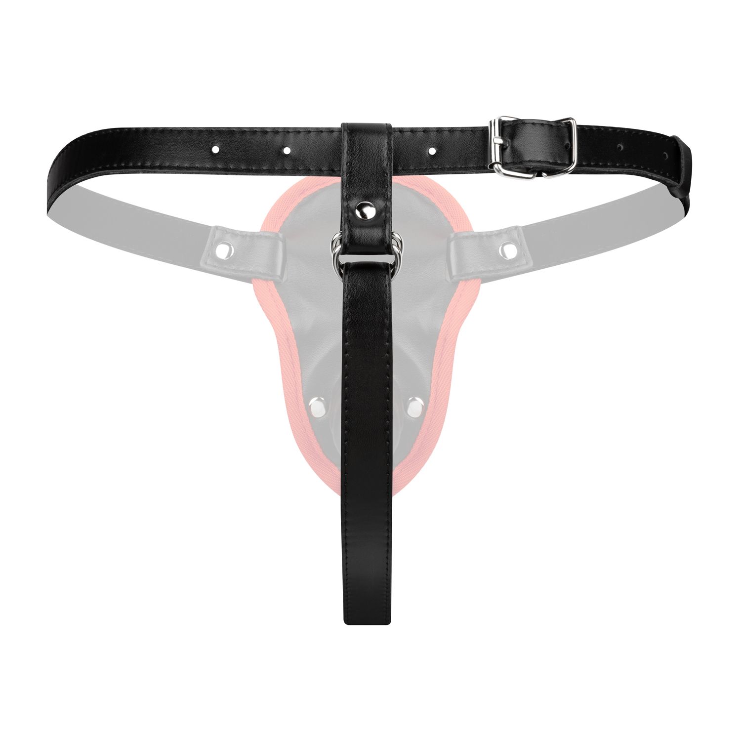 Easytoys Fetish Collection - Strap-On with Double Dildo Zwart (1 stuk) - image 2