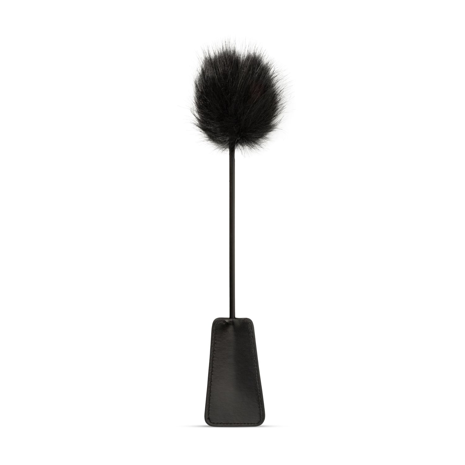 Easytoys Fetish Collection - Fluffy Tickler and Whip in 1 Zwart (1 stuk)