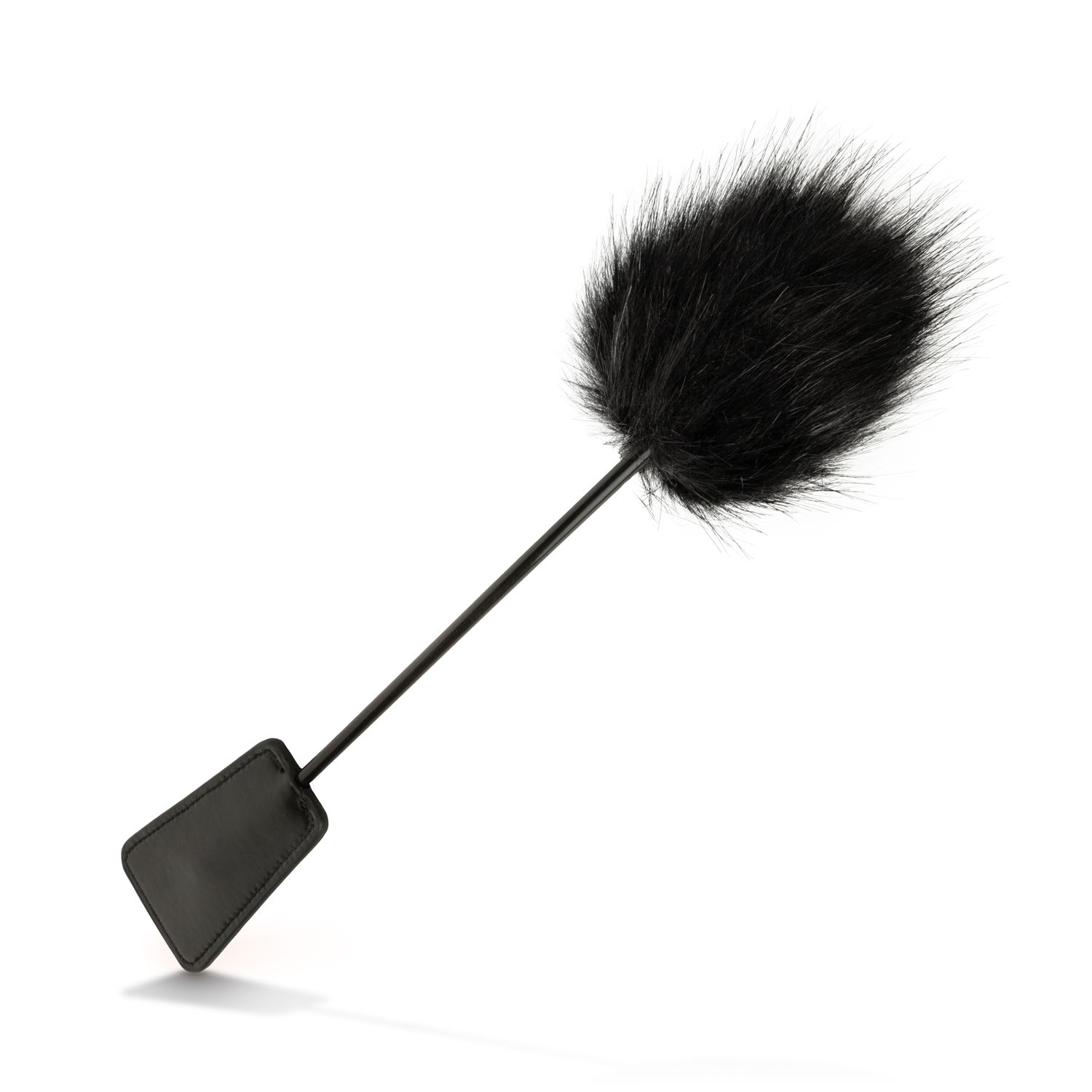 Easytoys Fetish Collection - Fluffy Tickler and Whip in 1 Zwart (1 stuk) - image 2