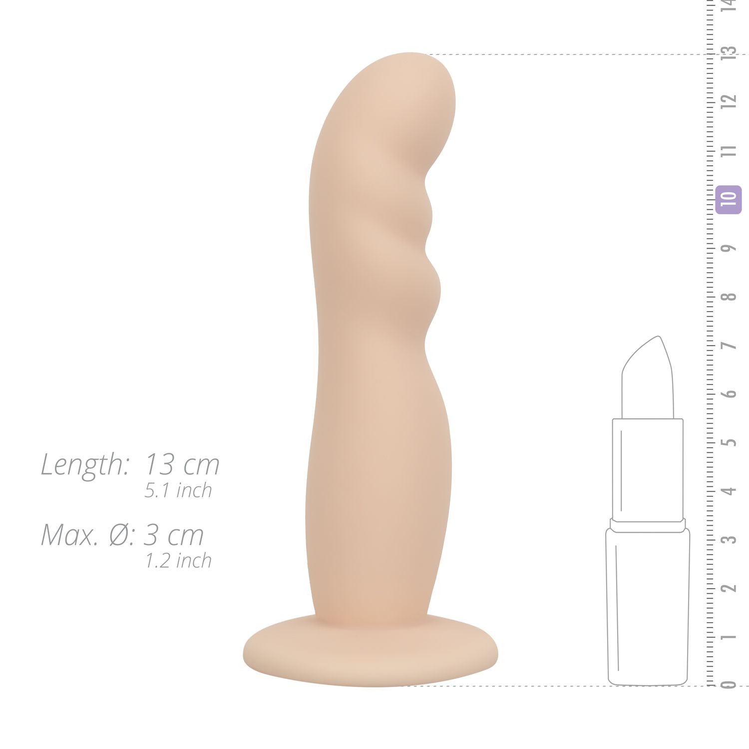 Easytoys Fetish Collection - Silicone Strap-On Realistic Beige (1 stuk) - image 7