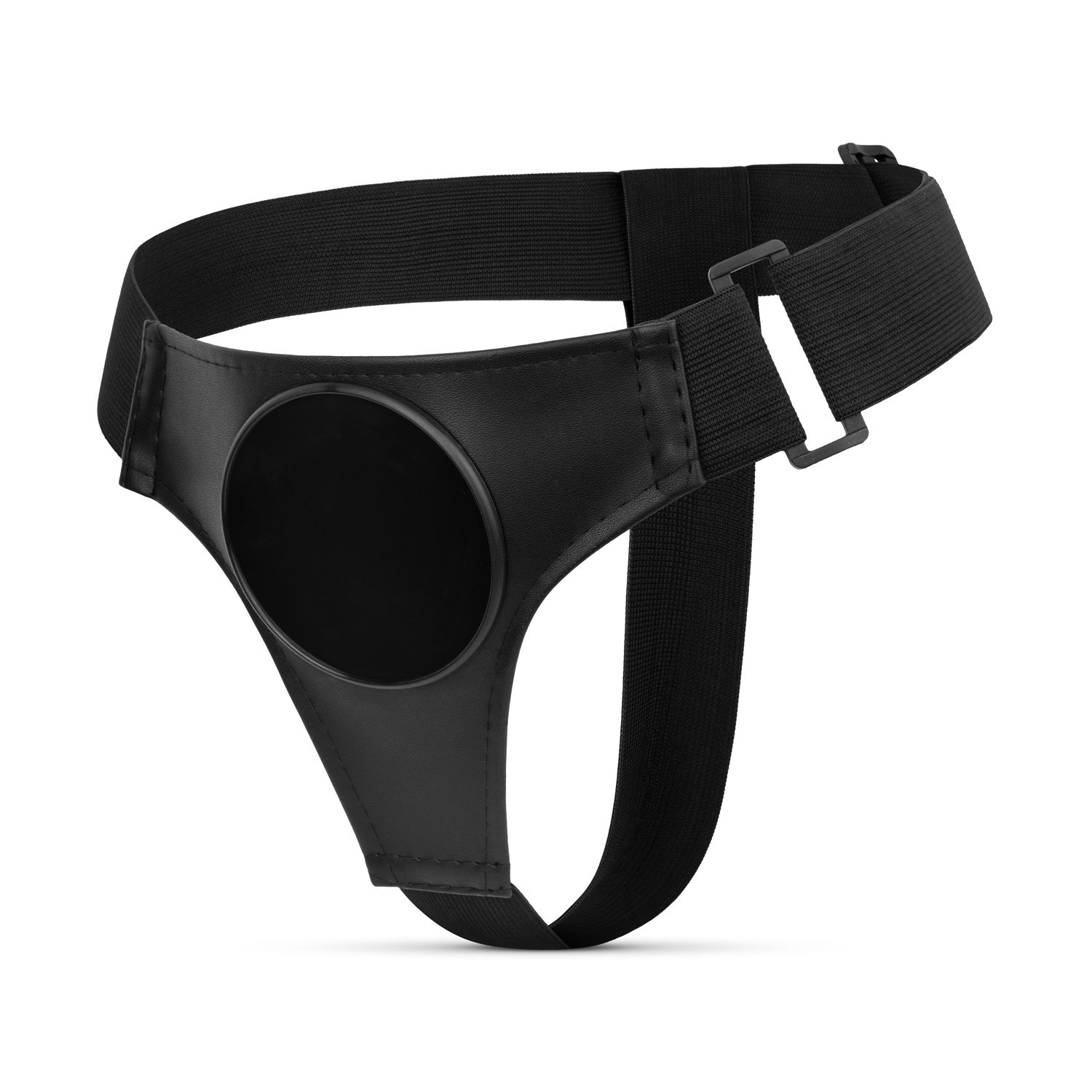 EasyToys Fetish - Harness With Suction Base Zwart (1 stuk)