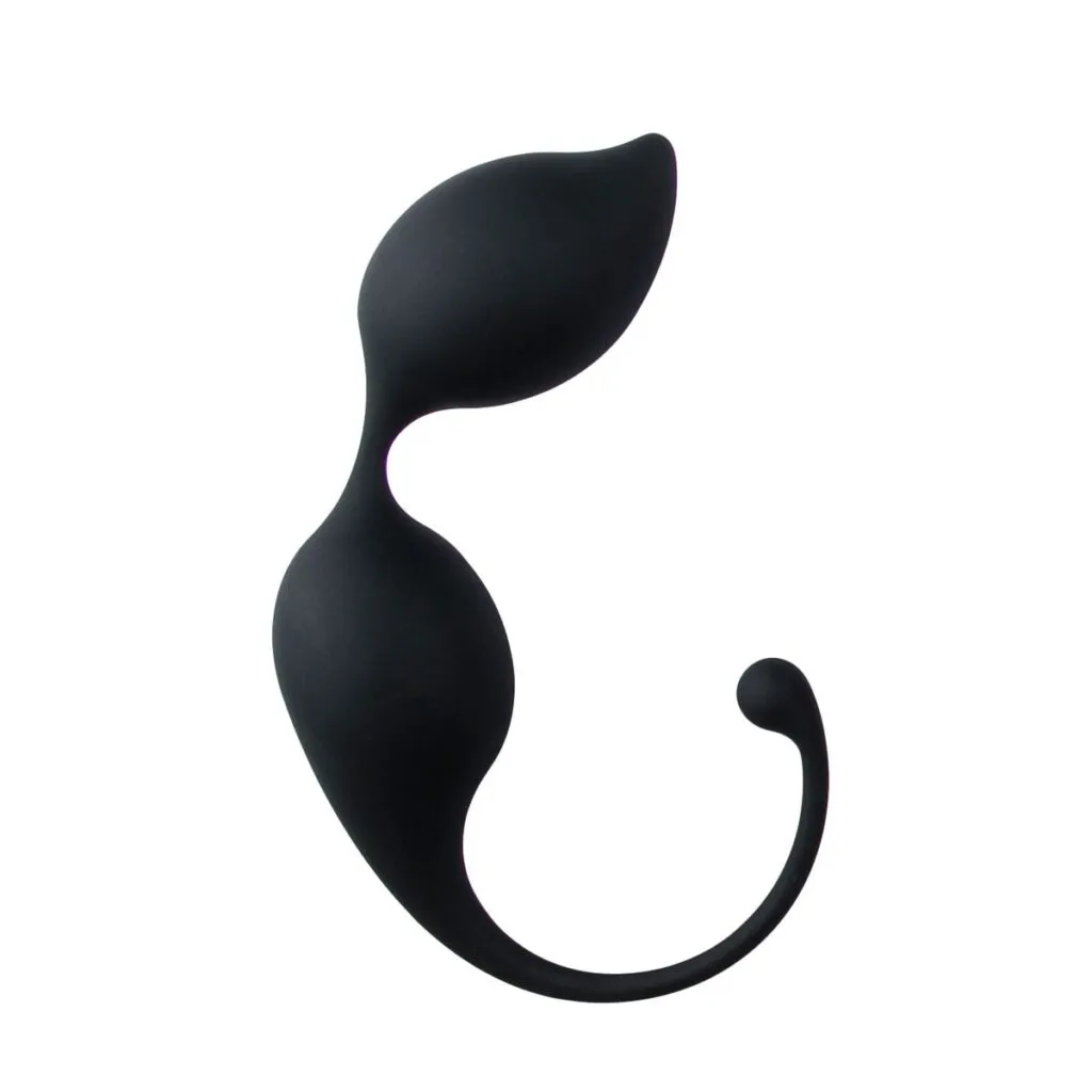 Easytoys Geisha Collection - Curved Kegel Balls Zwart (1 stuk)