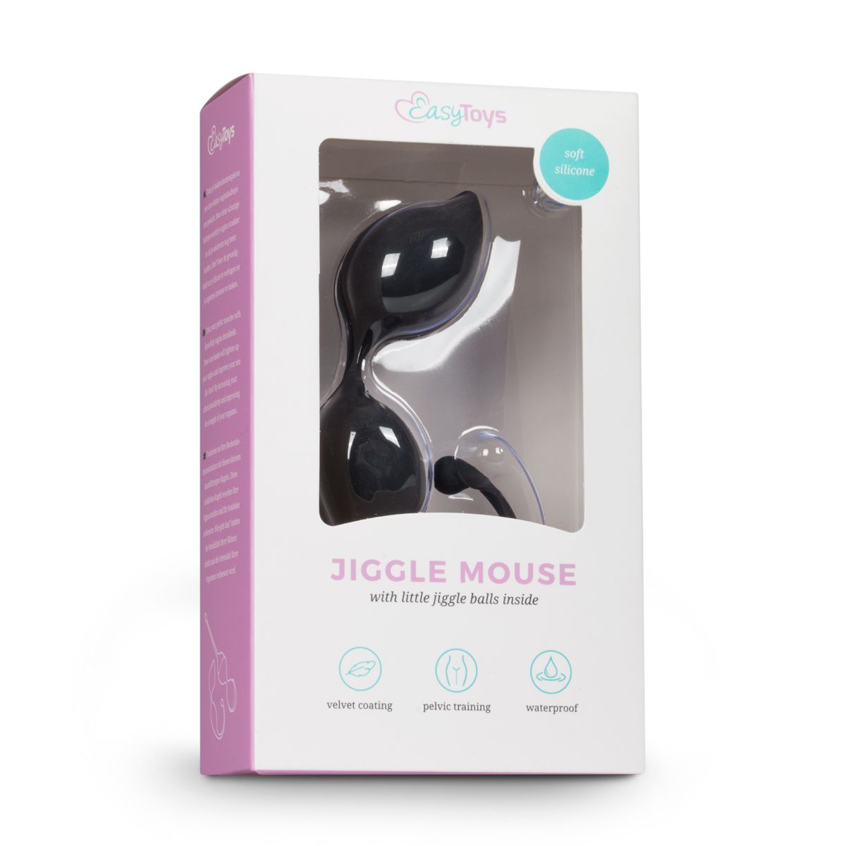 Easytoys Geisha Collection - Curved Kegel Balls Zwart (1 stuk)