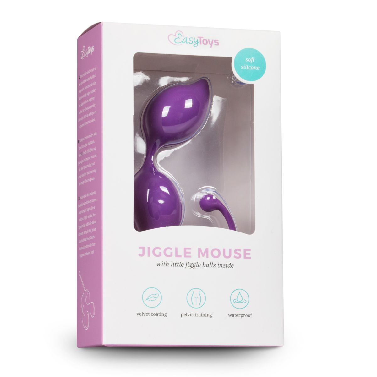 Easytoys Geisha Collection - Curved Kegel Balls Paars (1 stuk)