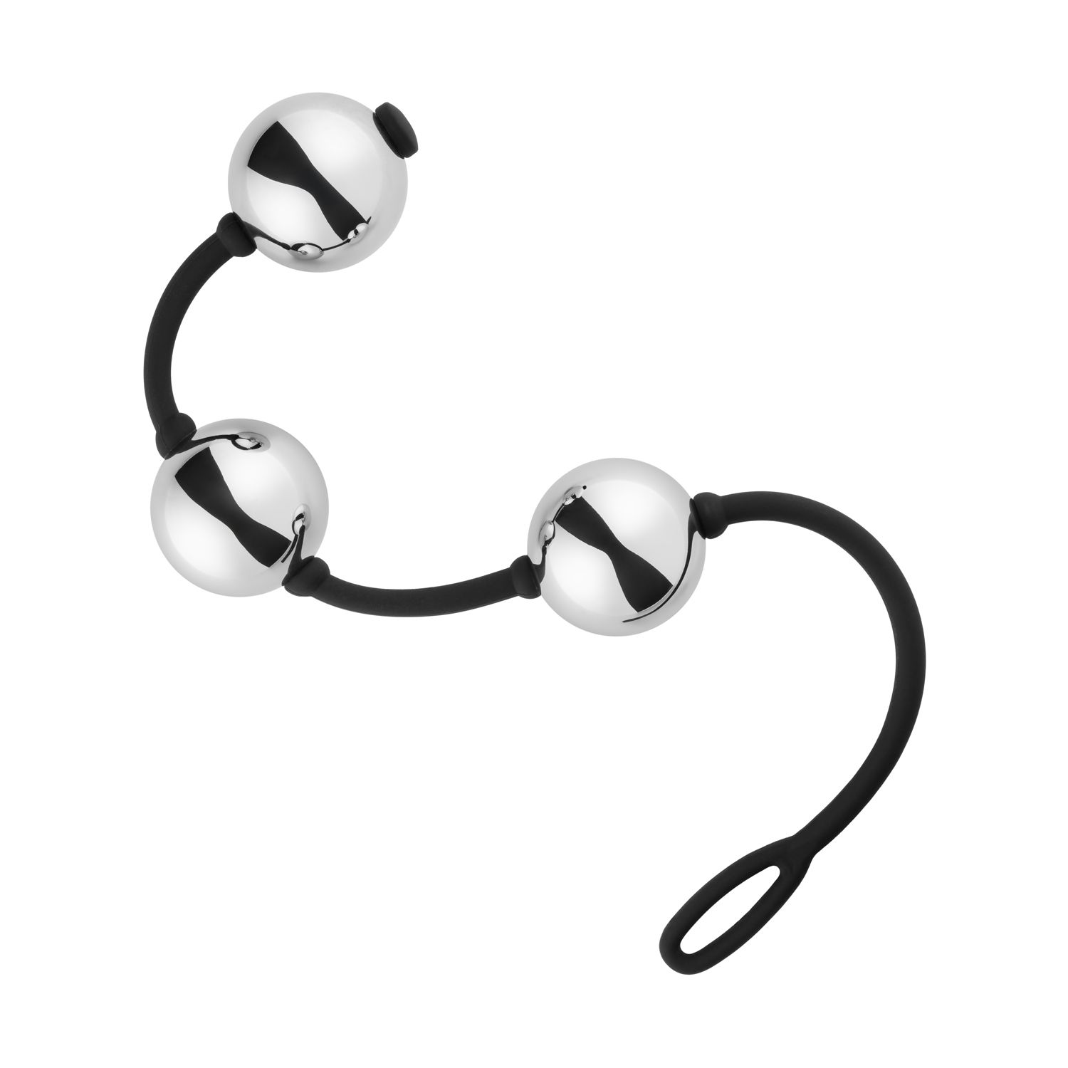 Easytoys Geisha Collection - Metal Kegelballs Zilver (1 stuk)