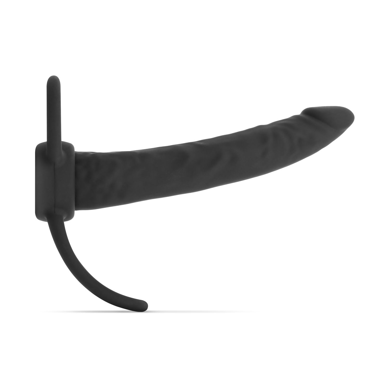 Easytoys Fetish Collection - Cockring with Dildo Zwart (1 stuk) - image 2