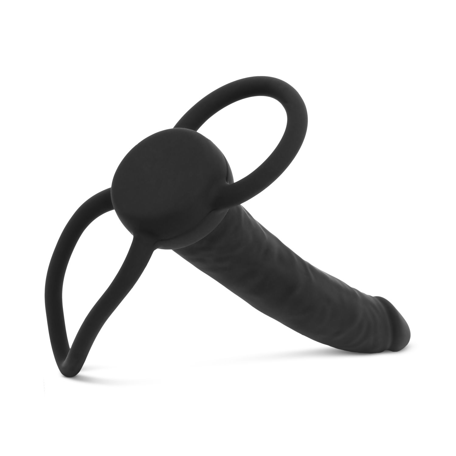 Easytoys Fetish Collection - Cockring with Dildo Zwart (1 stuk) - image 6