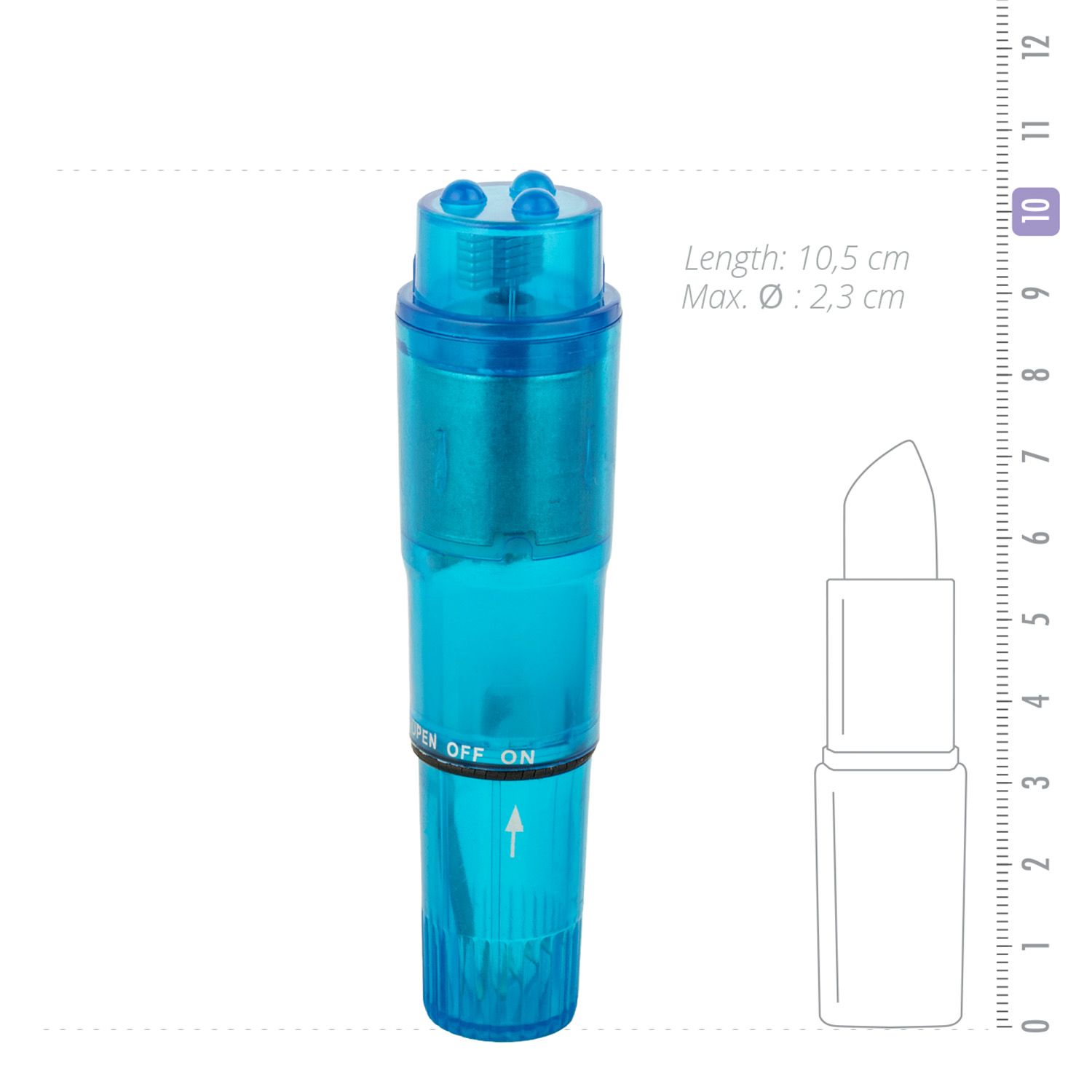 Easytoys Mini Vibe Collection - Pocket Rocket Blauw (1 stuk) - image 2