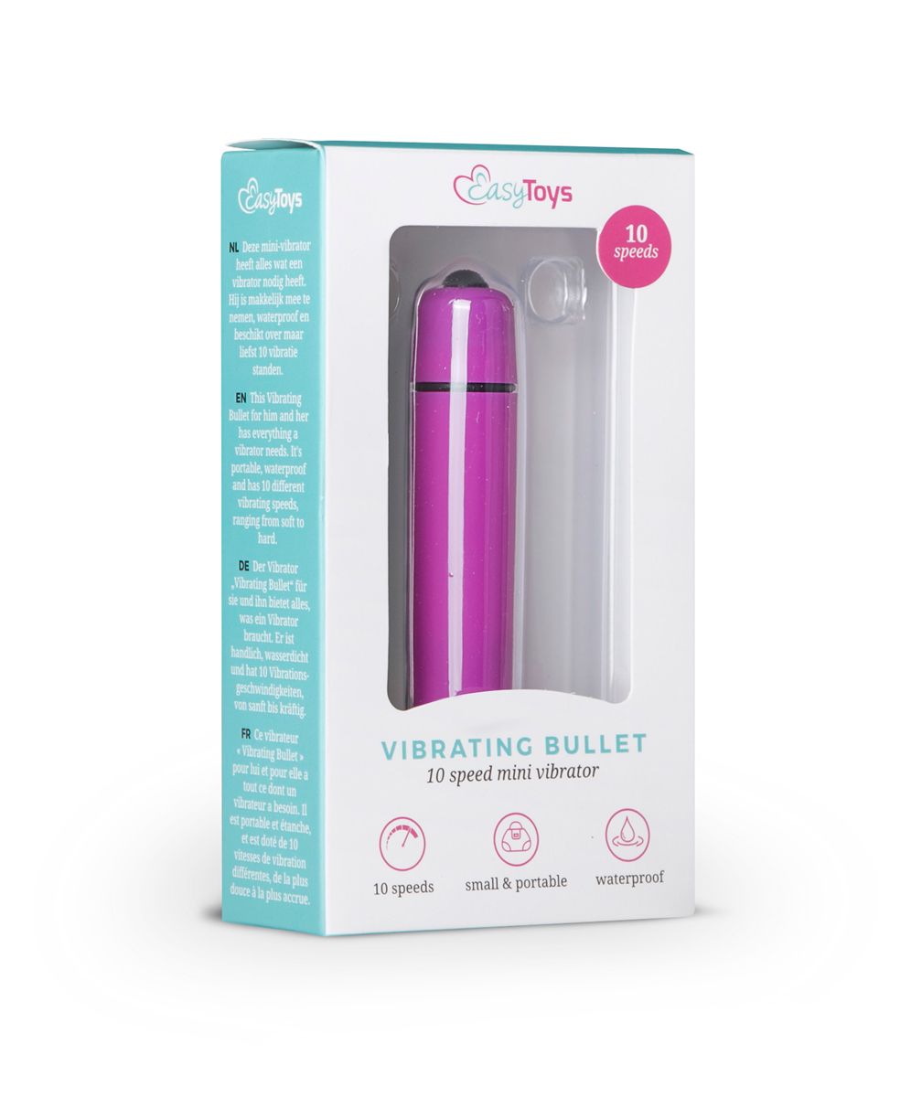 Easytoys Mini Vibe Collection - 10 Speed Bullet Vibrator Paars (1 stuk)
