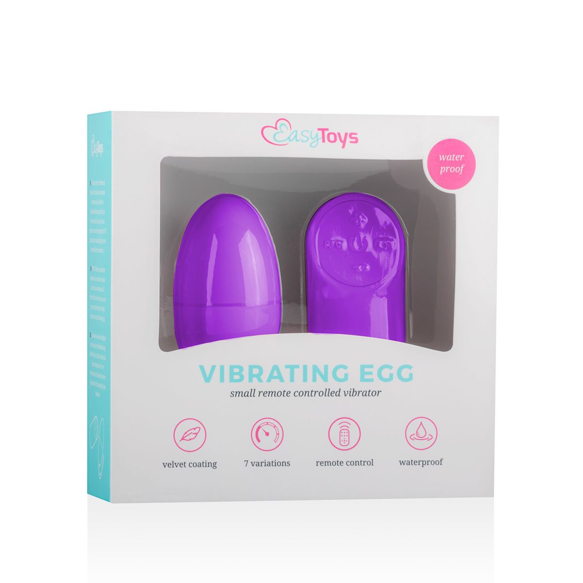 Easytoys Mini Vibe Collection - Remote Control Vibrating Egg Paars (1 stuk) - image 5