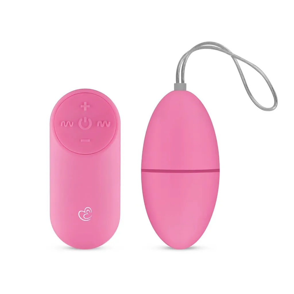 Easytoys Mini Vibe Collection - Remote Control Vibrating Egg Roze (1 stuk)