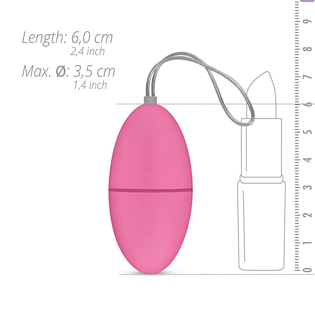Easytoys Mini Vibe Collection - Remote Control Vibrating Egg Roze (1 stuk) - image 4