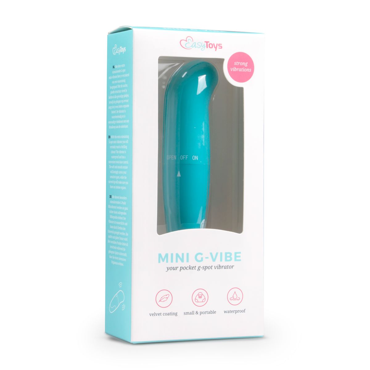 Easytoys Mini Vibe Collection - Mini G-Spot Vibrator Blauw (1 stuk)