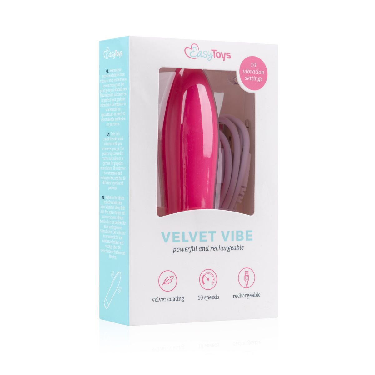 Easytoys Mini Vibe Collection - Velvet Vibe Roze (1 stuk) - image 5