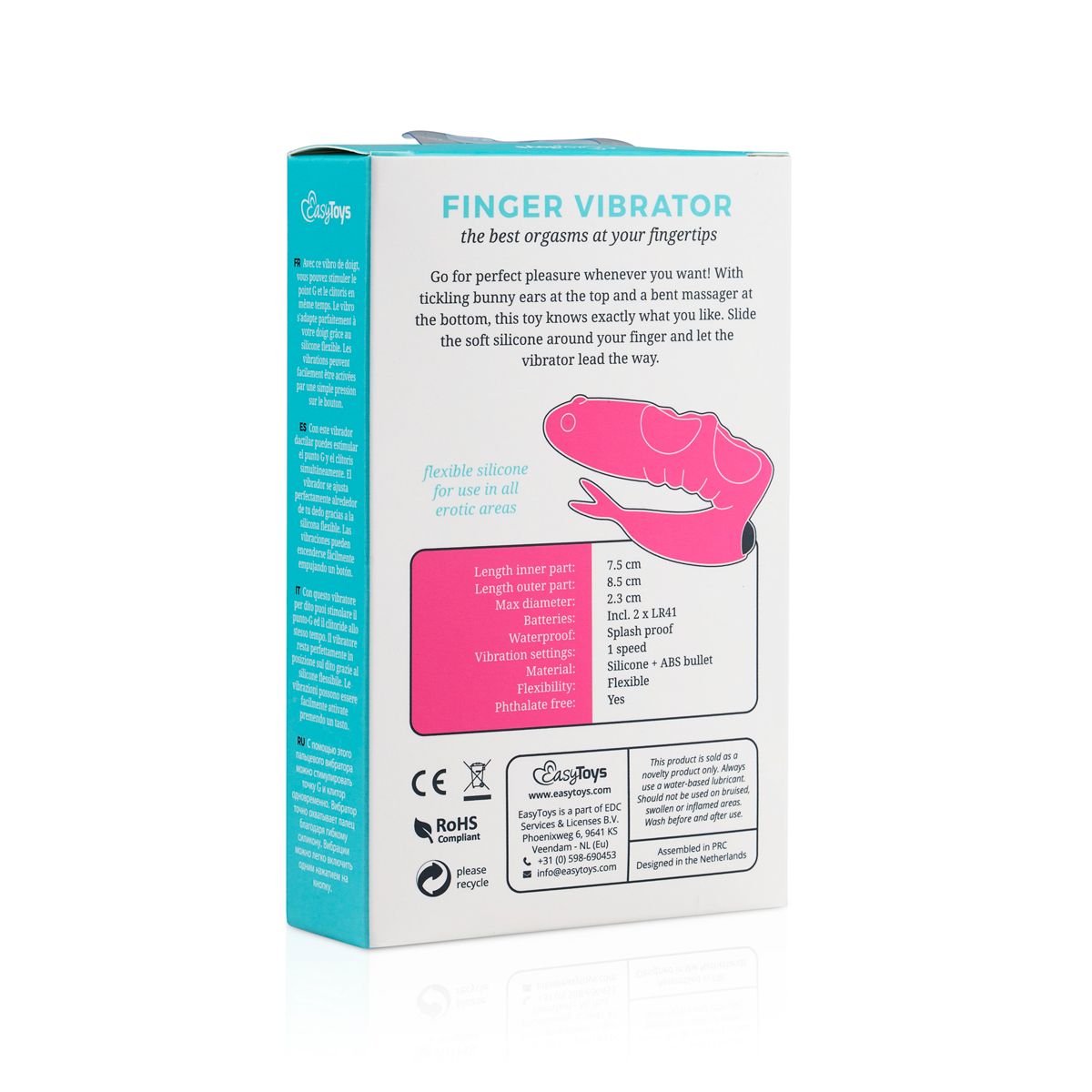 Easytoys Mini Vibe Collection - Finger Vibrator Roze (1 stuk) - image 6