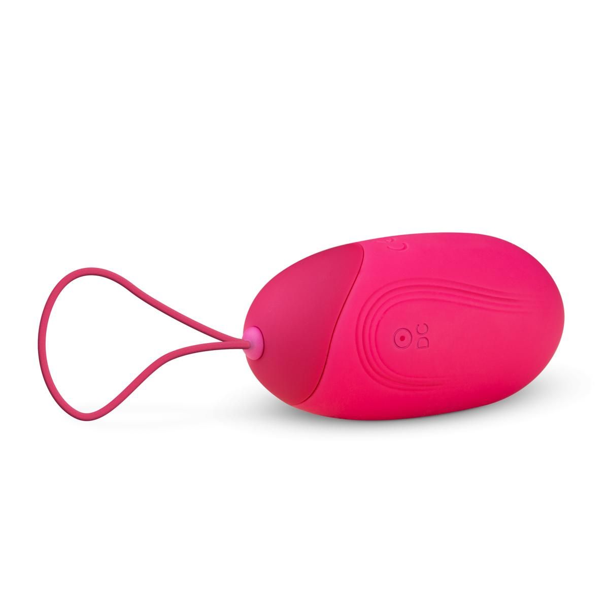 Easytoys Mini Vibe Collection - XL Vibrating Egg with Remote Control Roze (1 stuk)