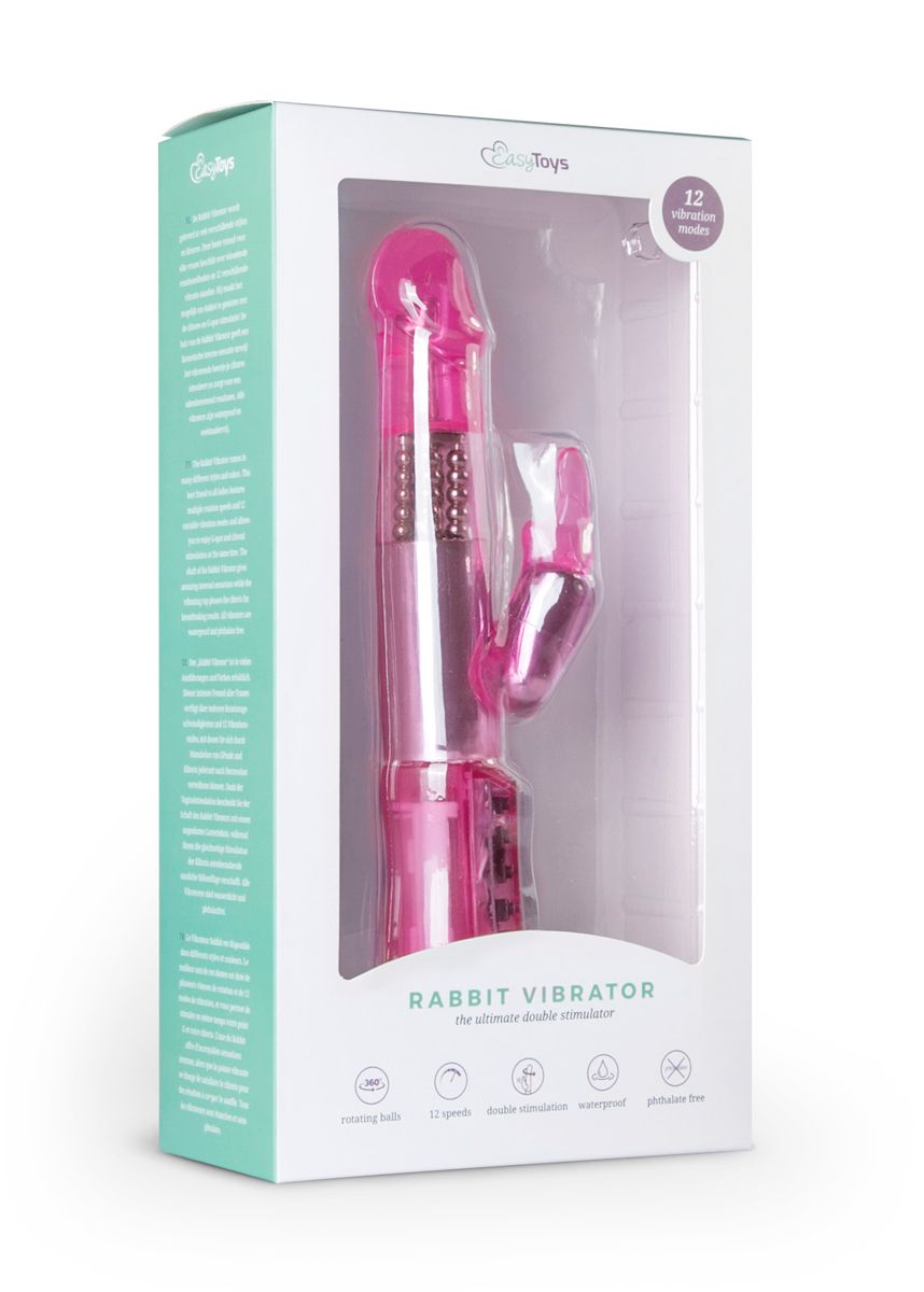 Easytoys Vibe Collection - Rabbit Vibrator Roze (1 stuk)
