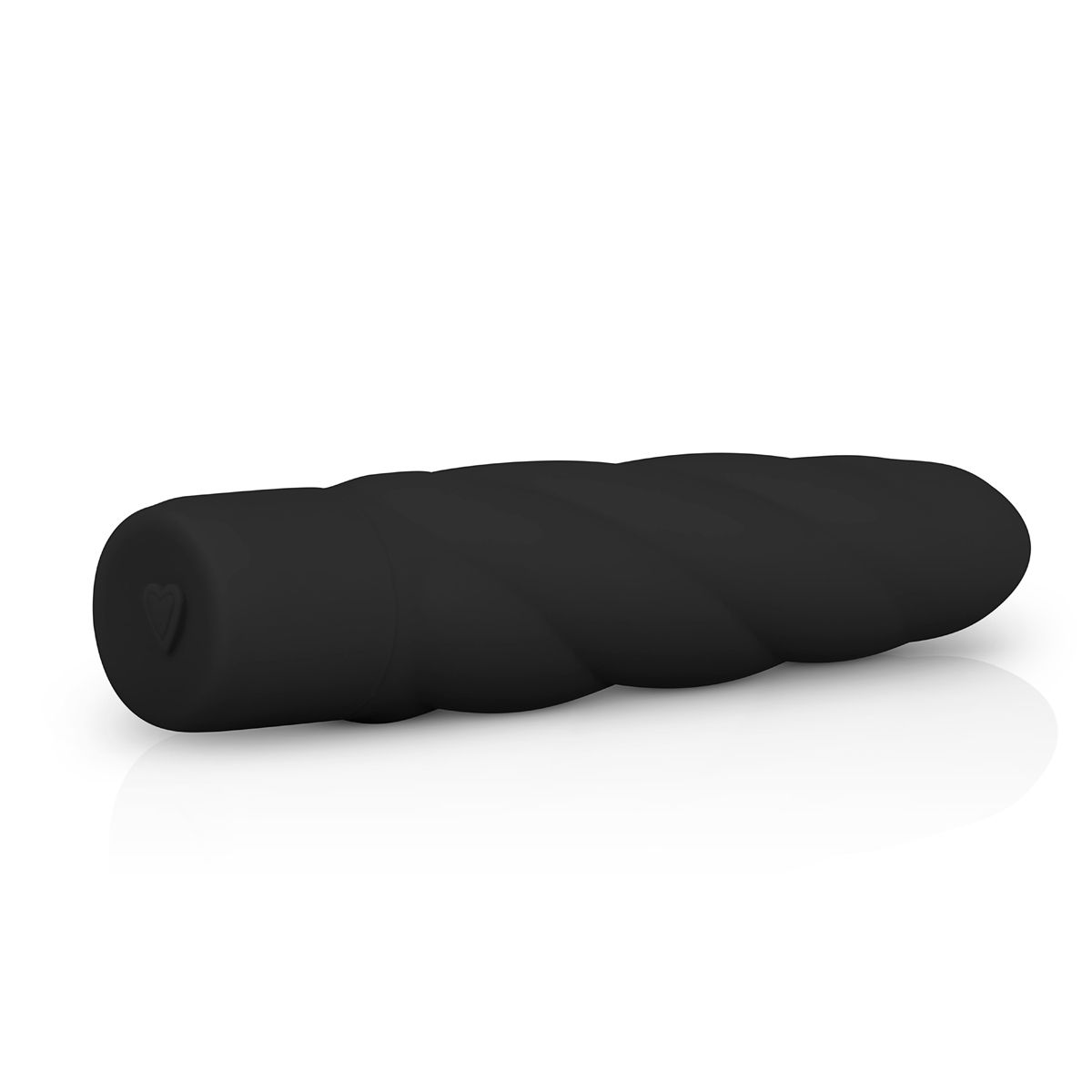 Easytoys Vibe Collection - Silicone Vibrator Zwart (1 stuk)