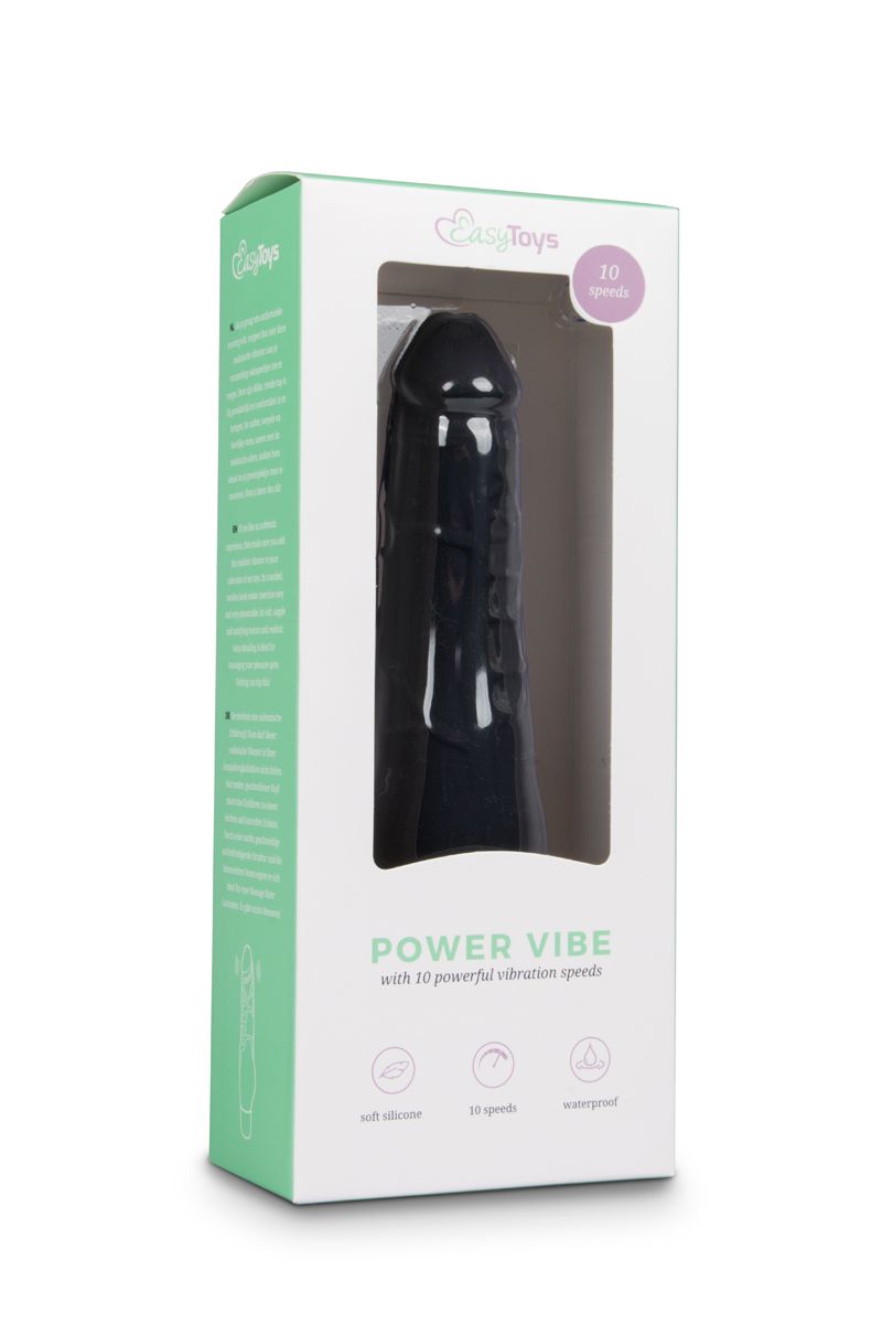Easytoys Vibe Collection - Silicone Realistic Vibrator  (1 stuk)