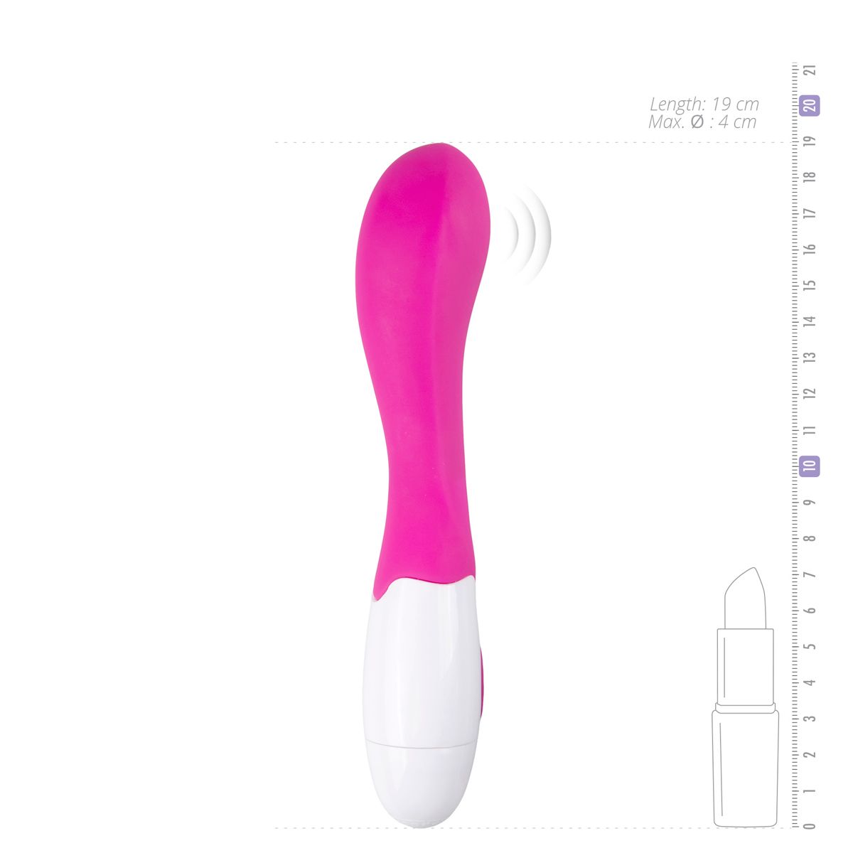 Easytoys Vibe Collection - EasyToys Rose Vibrator Roze (1 stuk) - image 2