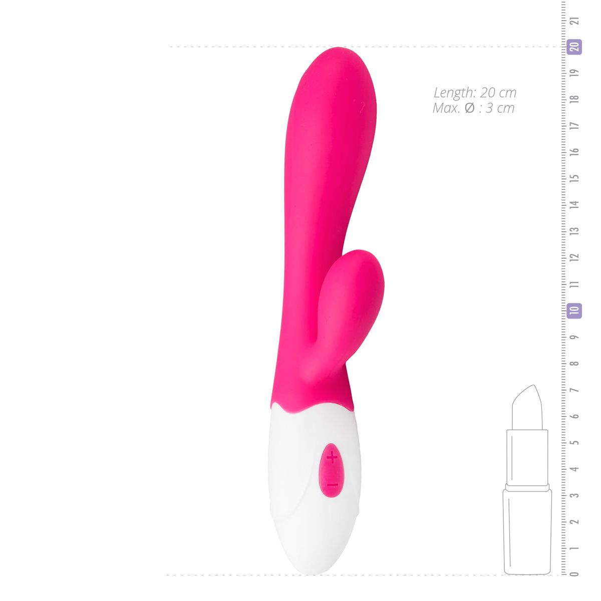 Easytoys Vibe Collection - Aurora Vibe Rabbit Vibrator Roze (1 stuk) - image 3