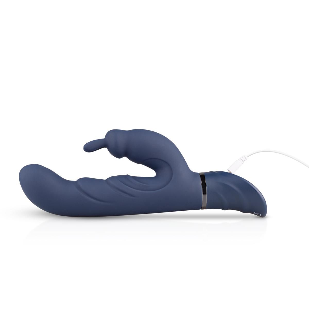 Easytoys Vibe Collection - Midnight Rabbit Vibrator Blauw (1 stuk) - image 6
