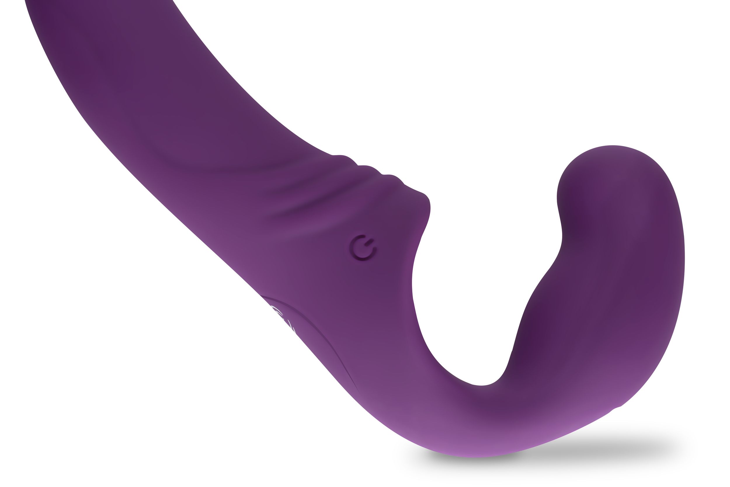 Easytoys Vibe Collection - Strapless Strap-On Vibrator Paars (1 stuk) - image 2