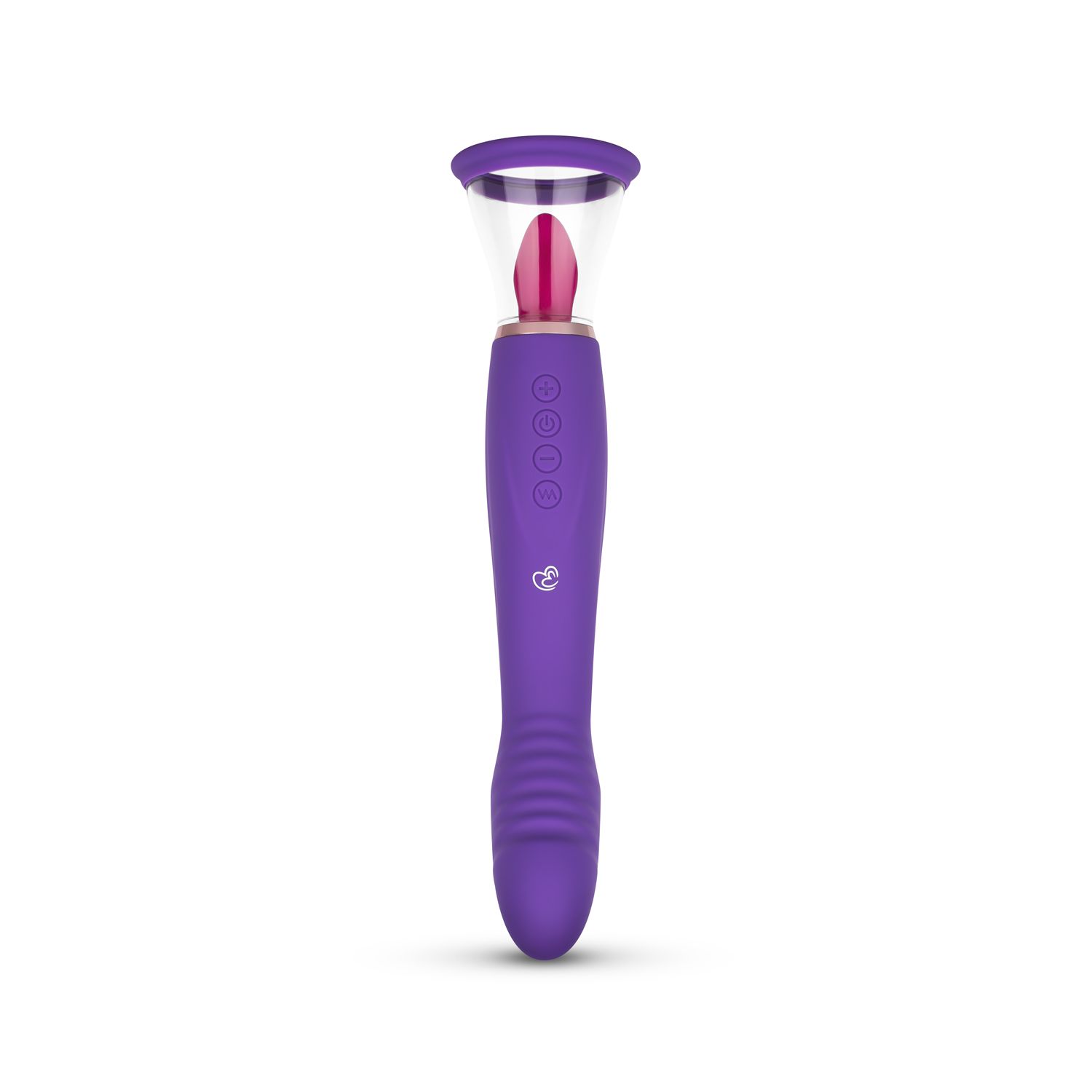 Easytoys Vibe Collection - Pleasure Pump with G-Spot Vibrator Paars (1 stuk)