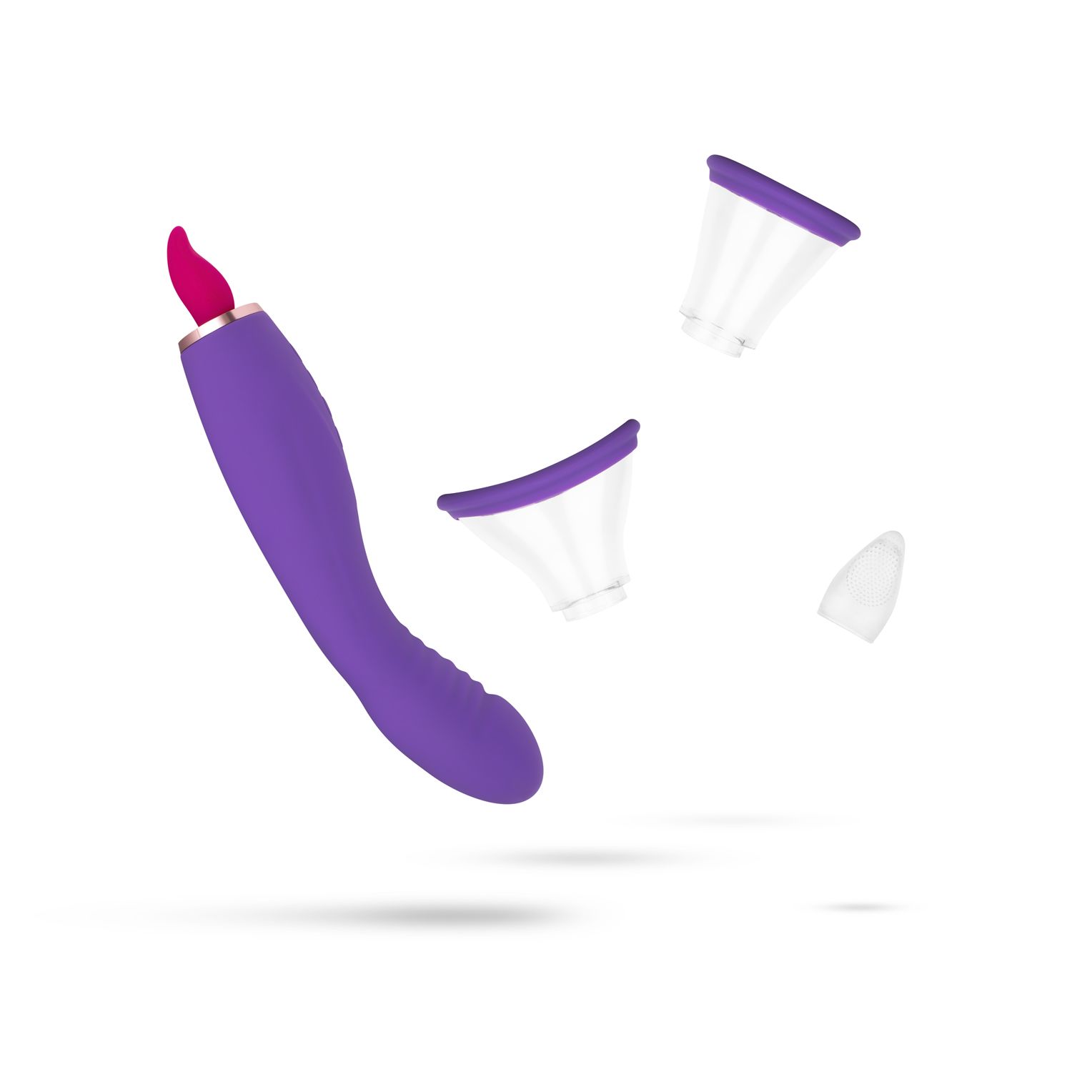 Easytoys Vibe Collection - Pleasure Pump with G-Spot Vibrator Paars (1 stuk) - image 7