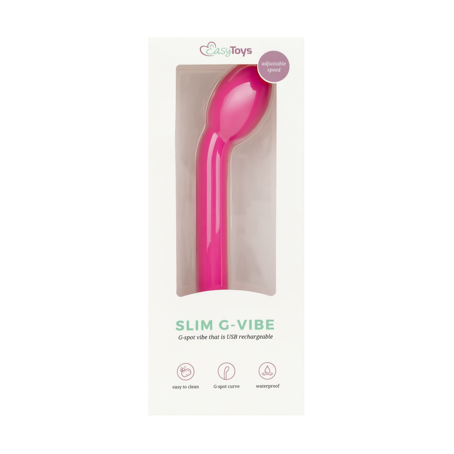 Easytoys Vibe Collection - G-spot vibrator 2.0 Rechargeable Roze (1 stuk) - image 5