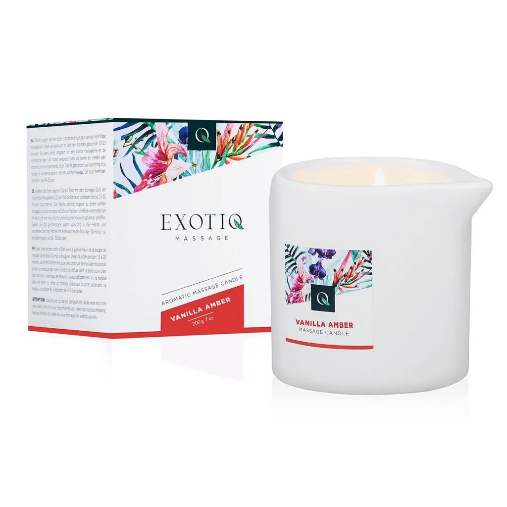 Exotiq - Massage Candle Vanilla Amber  (200 gr)