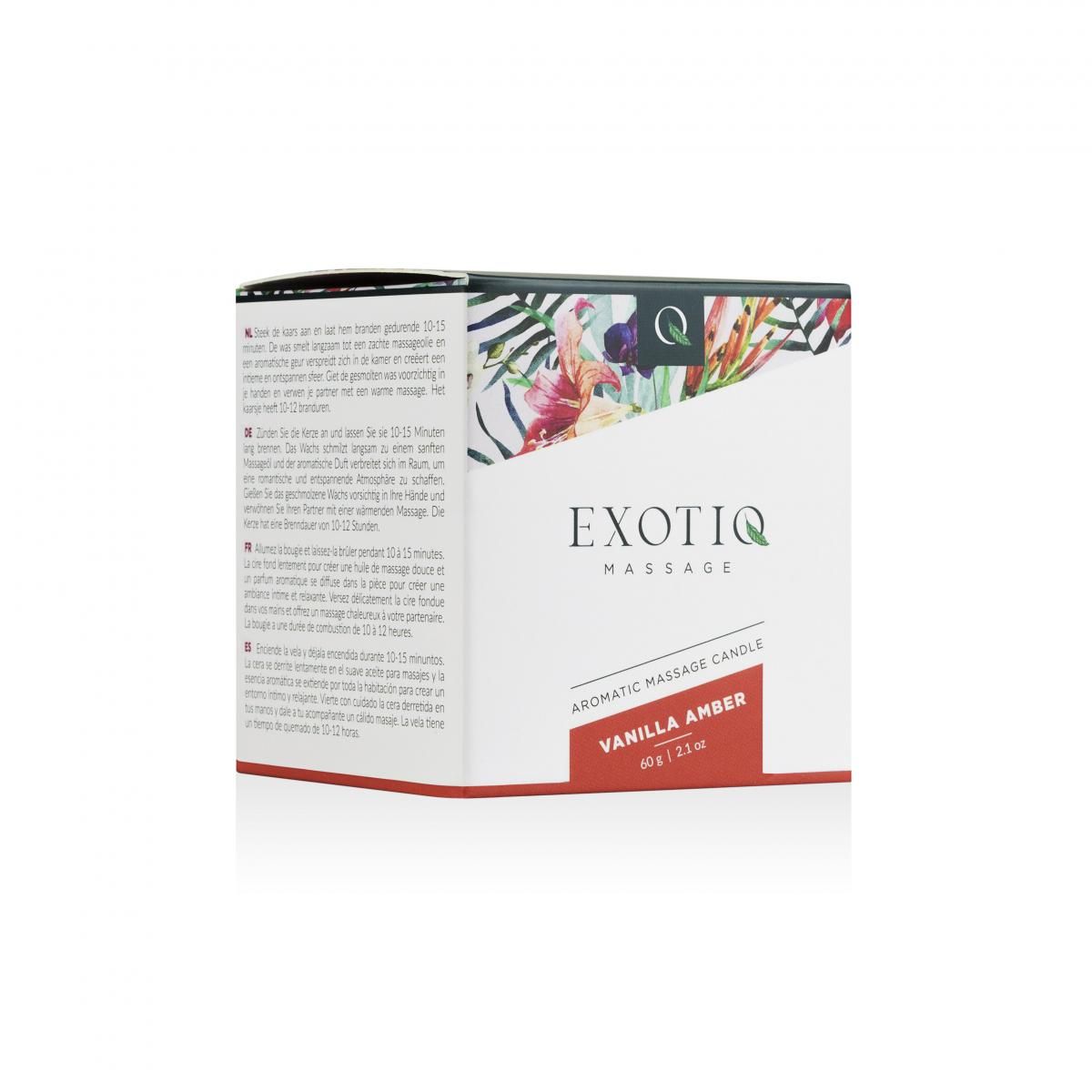 Exotiq - Massage Candle Vanilla Amber  (60 gr) - image 3