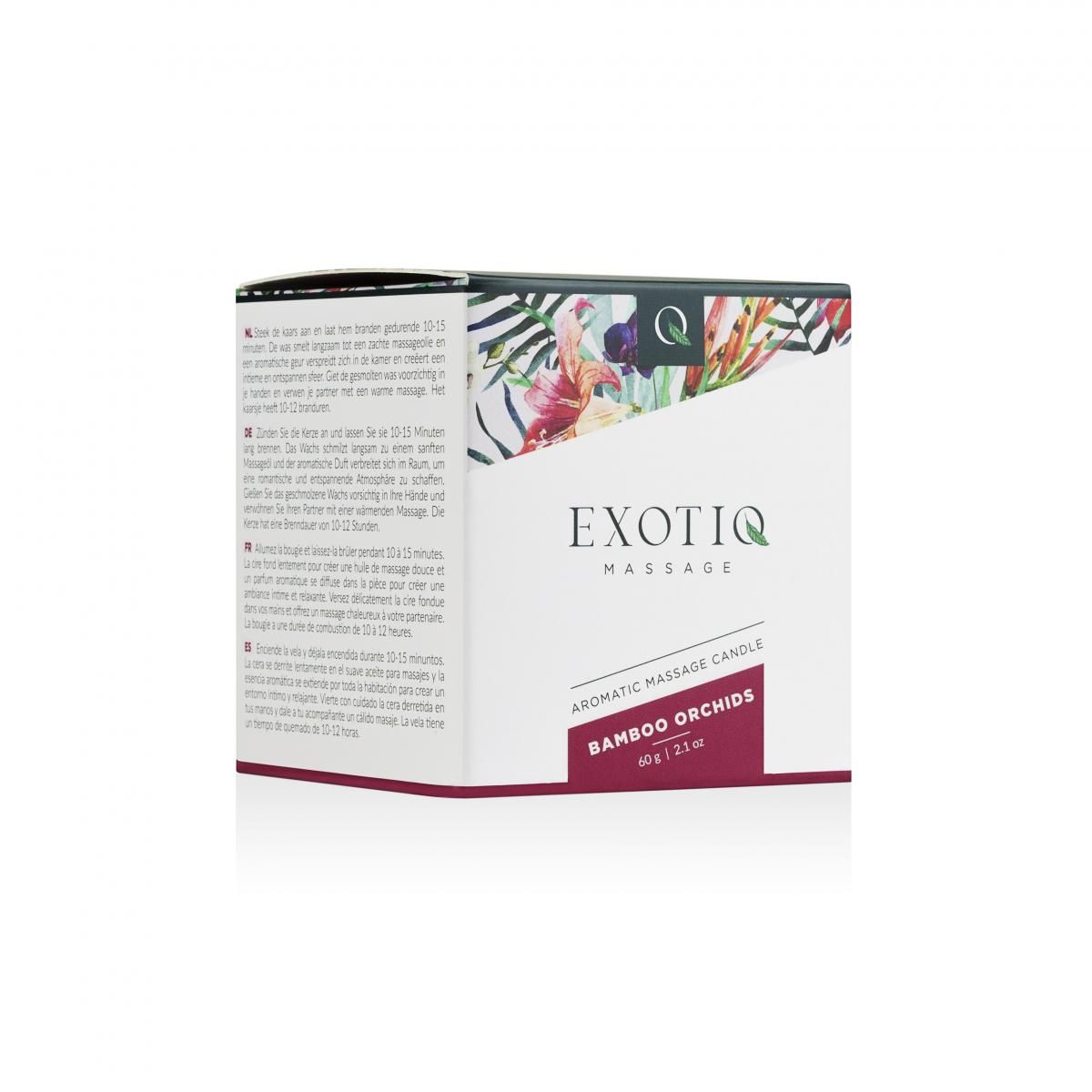 Exotiq - Massage Candle Bamboo Orchids  (60 gr) - image 3