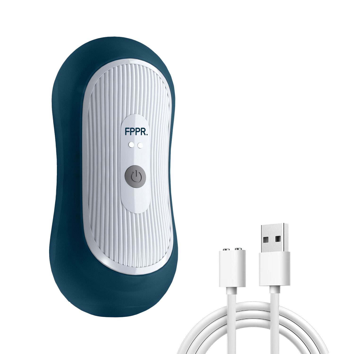 FPPR. - Squeezable Vibrating Masturbator Blauw (1 stuk) - image 4