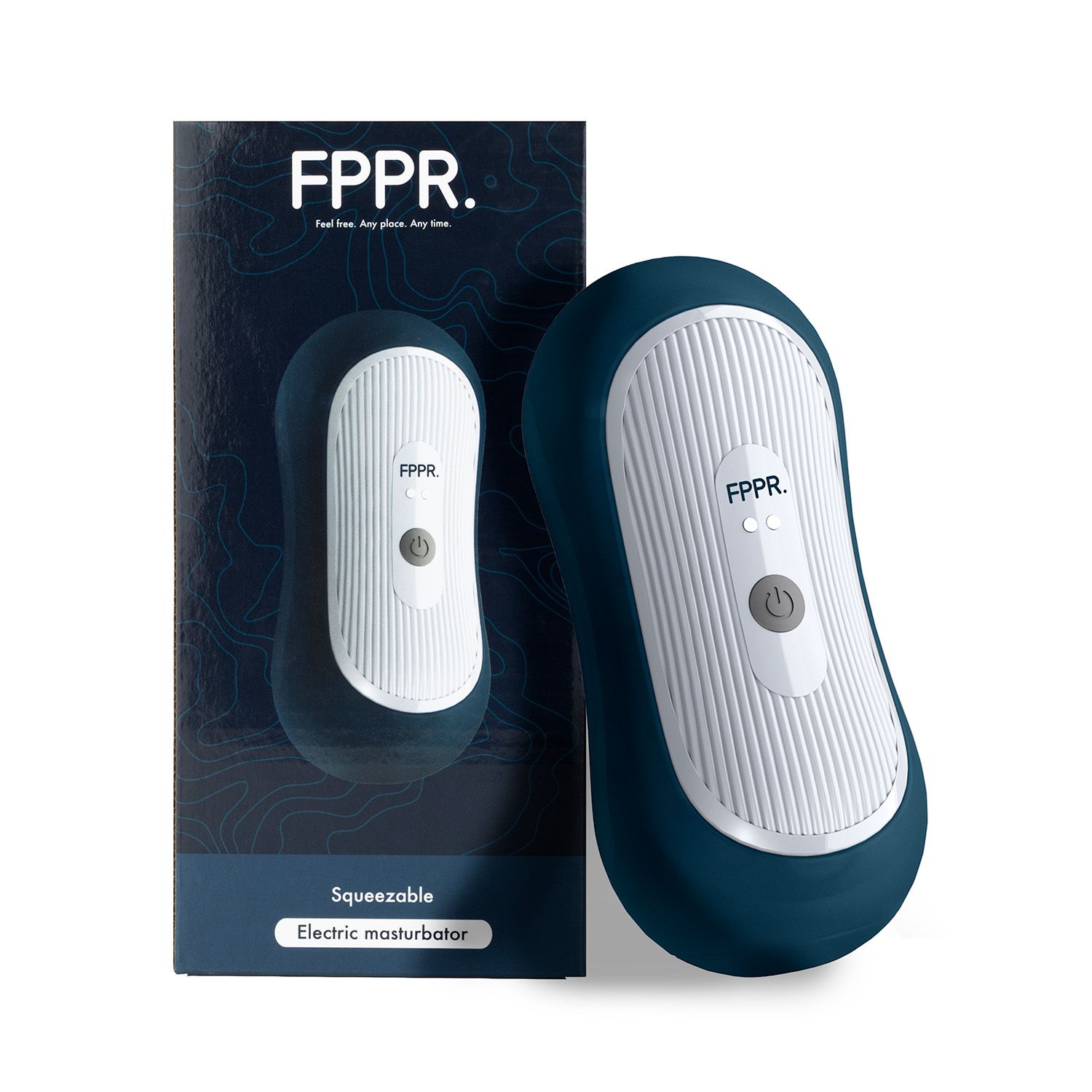 FPPR. - Squeezable Vibrating Masturbator Blauw (1 stuk) - image 7