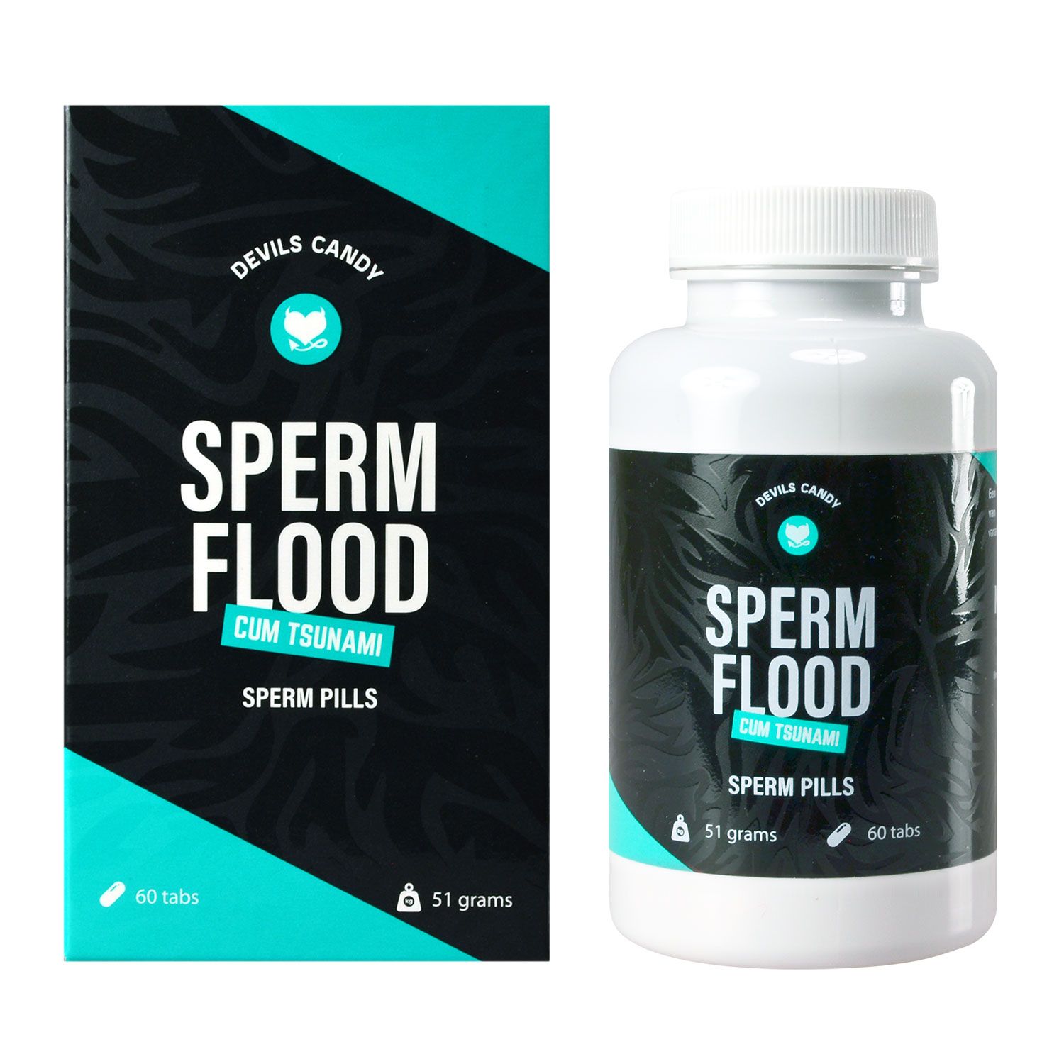 Devils Candy - Sperm Flood Capsules  (60 tabletten)