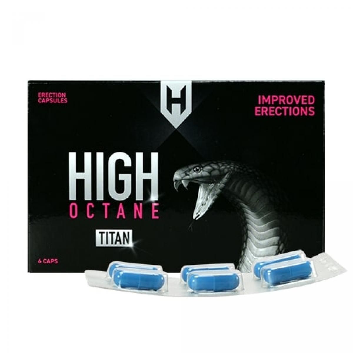 High Octane - Morningstar Titan Erection Caps  (6 capsules)