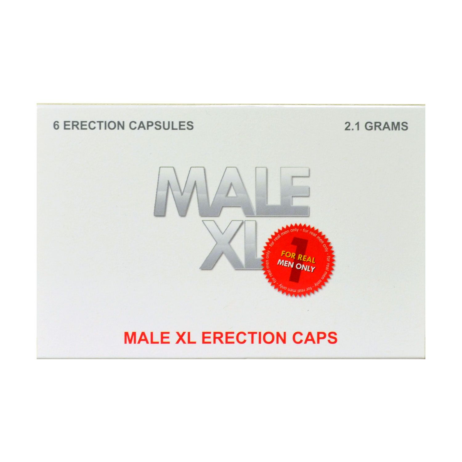 Male XL - Erection Caps  (6 capsules)