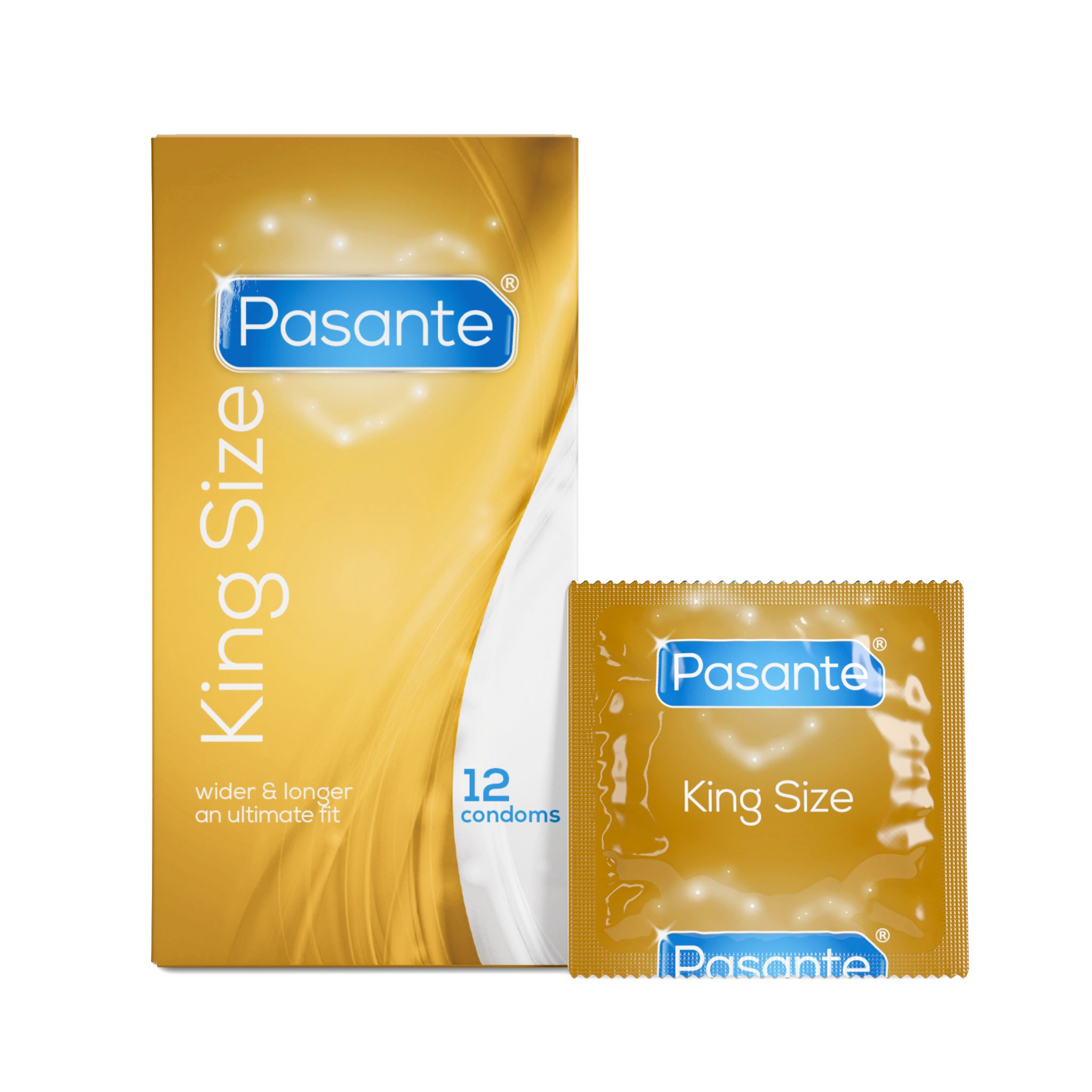 Pasante - King Size Condoms Transparant (12 stuks) - image 2