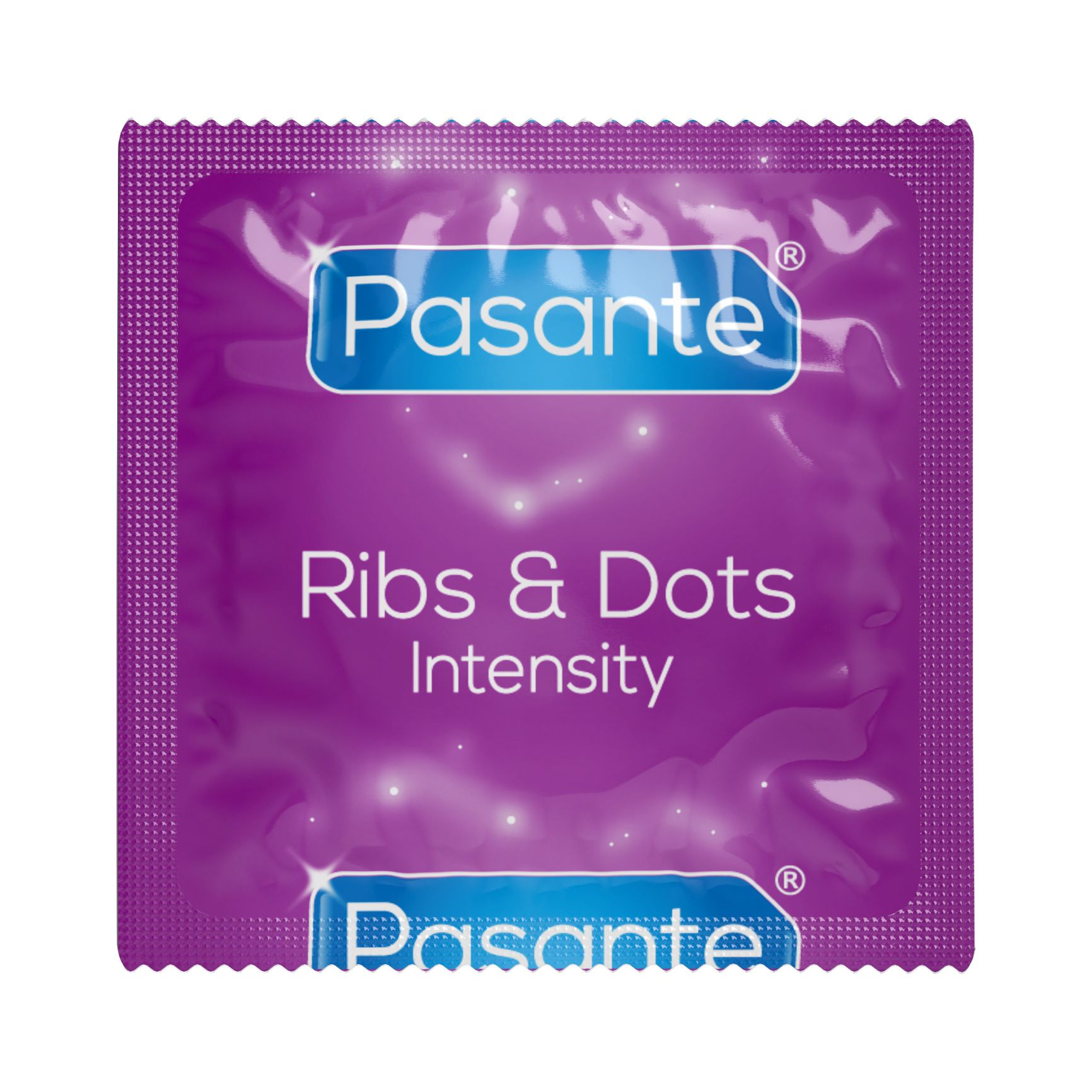 Pasante - Ribs & Dots Condoms Transparant (12 stuks) - image 2