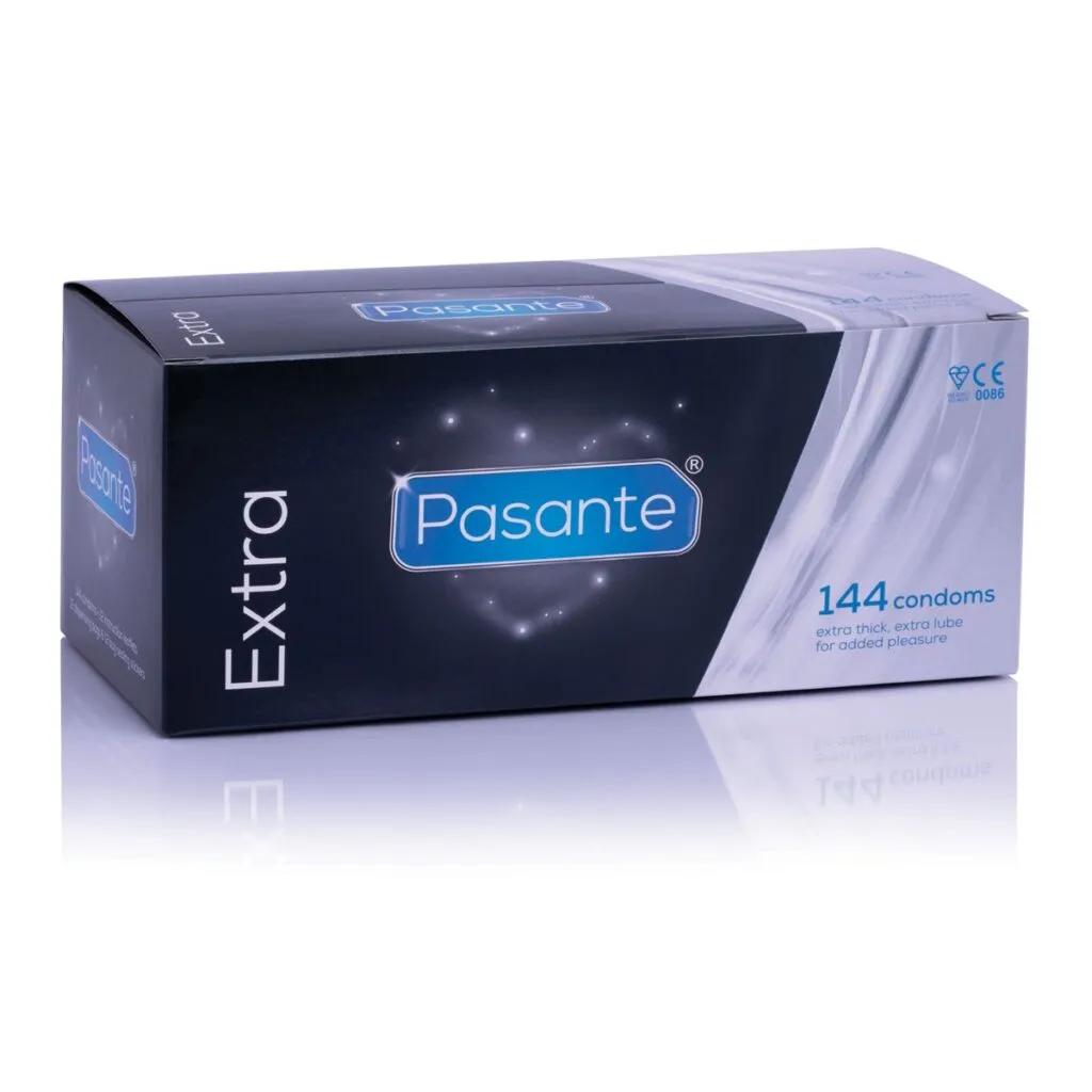 Pasante - Extra Condoms Transparant (144 stuks)