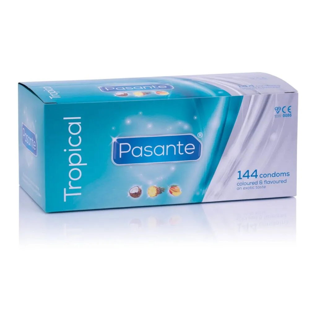 Pasante - Tropical Condoms Transparant (144 stuks)