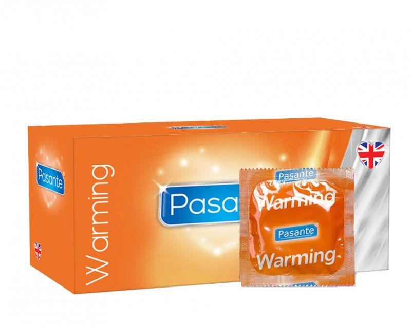 Pasante - Warming Condoms Transparant (144 stuks)