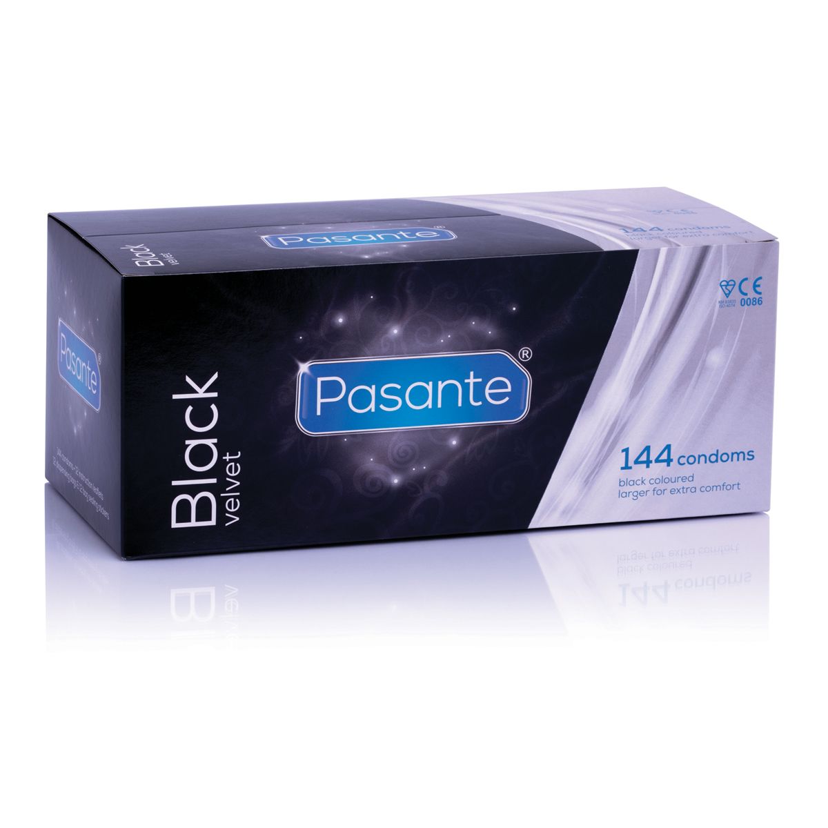 Pasante - Black Velvet Condoms Transparant (144 stuks)