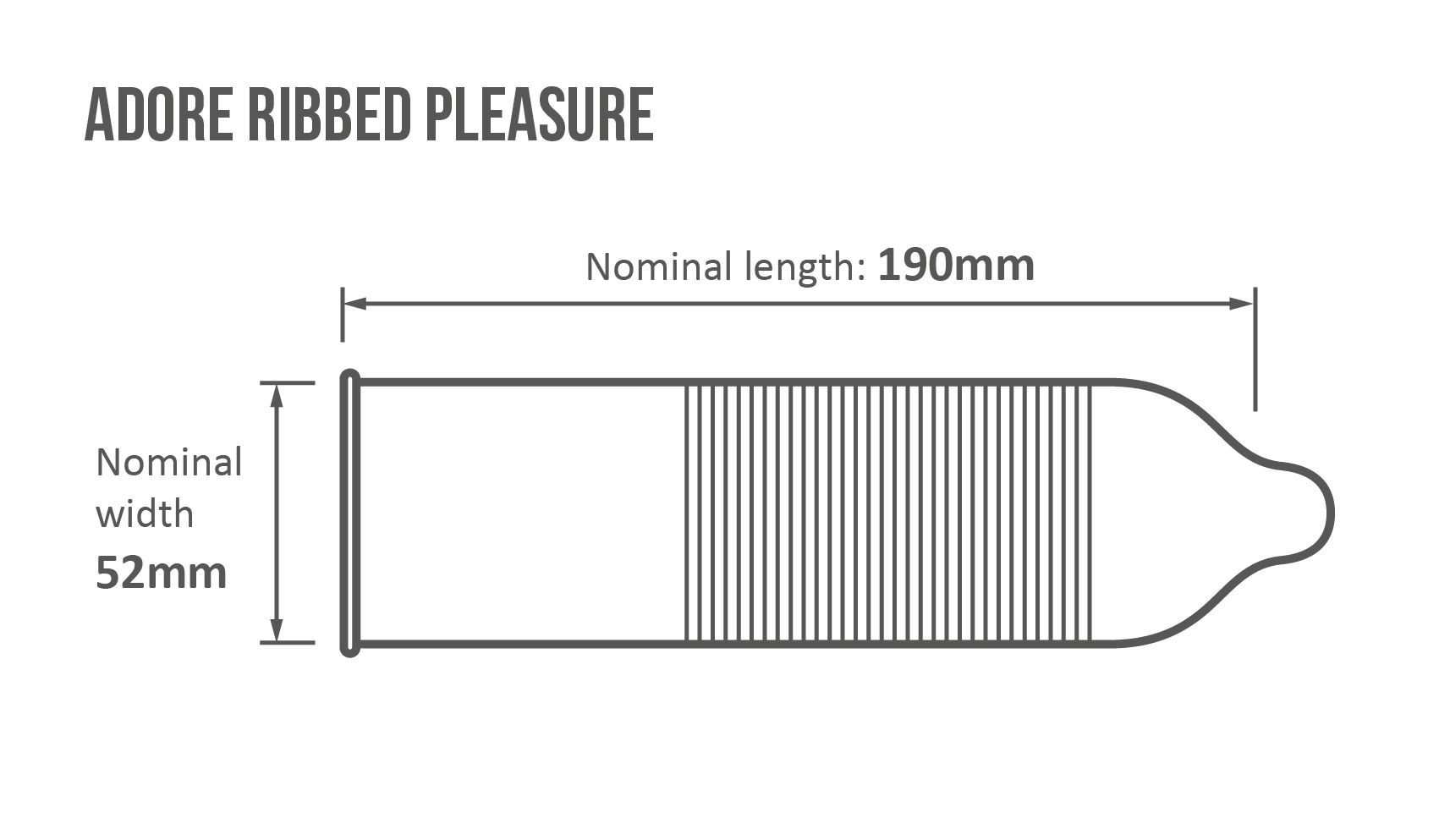 Pasante - Adore Ribbed Pleasure Condoms Rood (144 stuks) - image 2